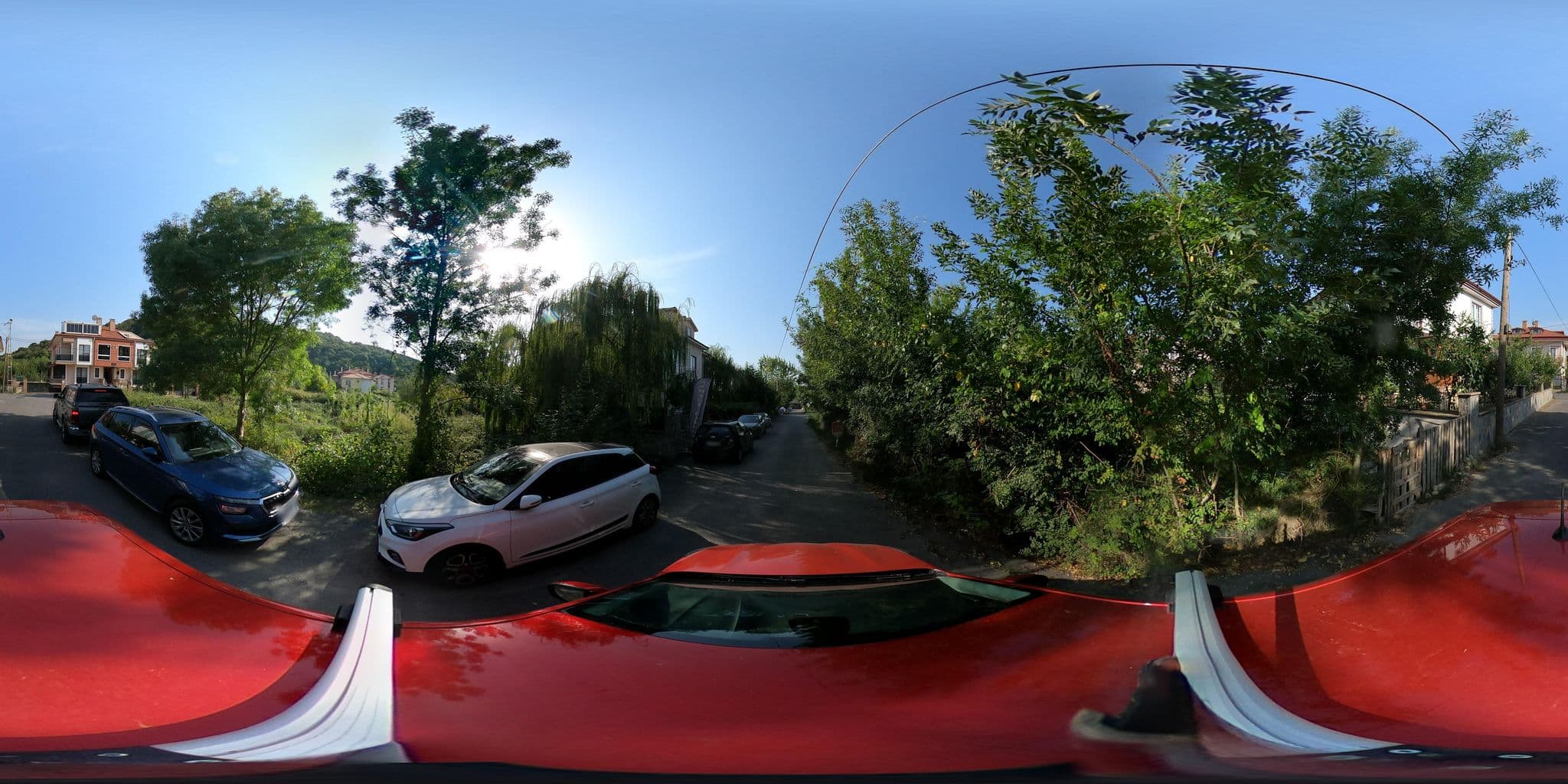 Street view near Asmalı Garden Hotel, Ağva — © ademturkmen (CC BY-SA · Mapillary)