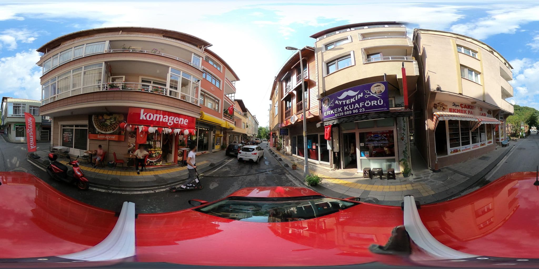 Street view near Hill River Hotel, Ağva — © ademturkmen (CC BY-SA · Mapillary)