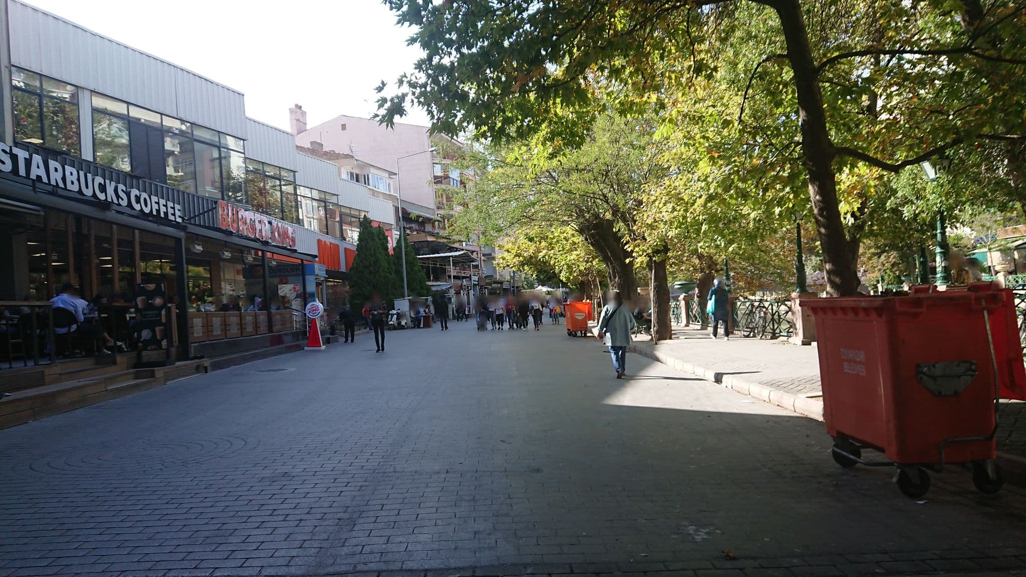 Street view near Cinas Hotel, Eskişehir — © kubikanber (CC BY-SA · Mapillary)