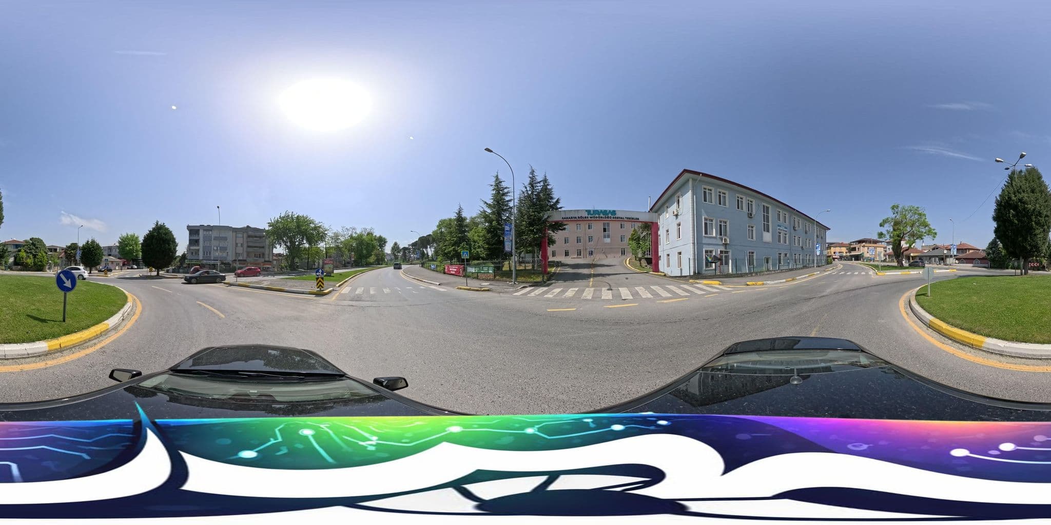 Street view near Tüvasaş Misafirhane, Adapazarı — © burakonder (CC BY-SA · Mapillary)