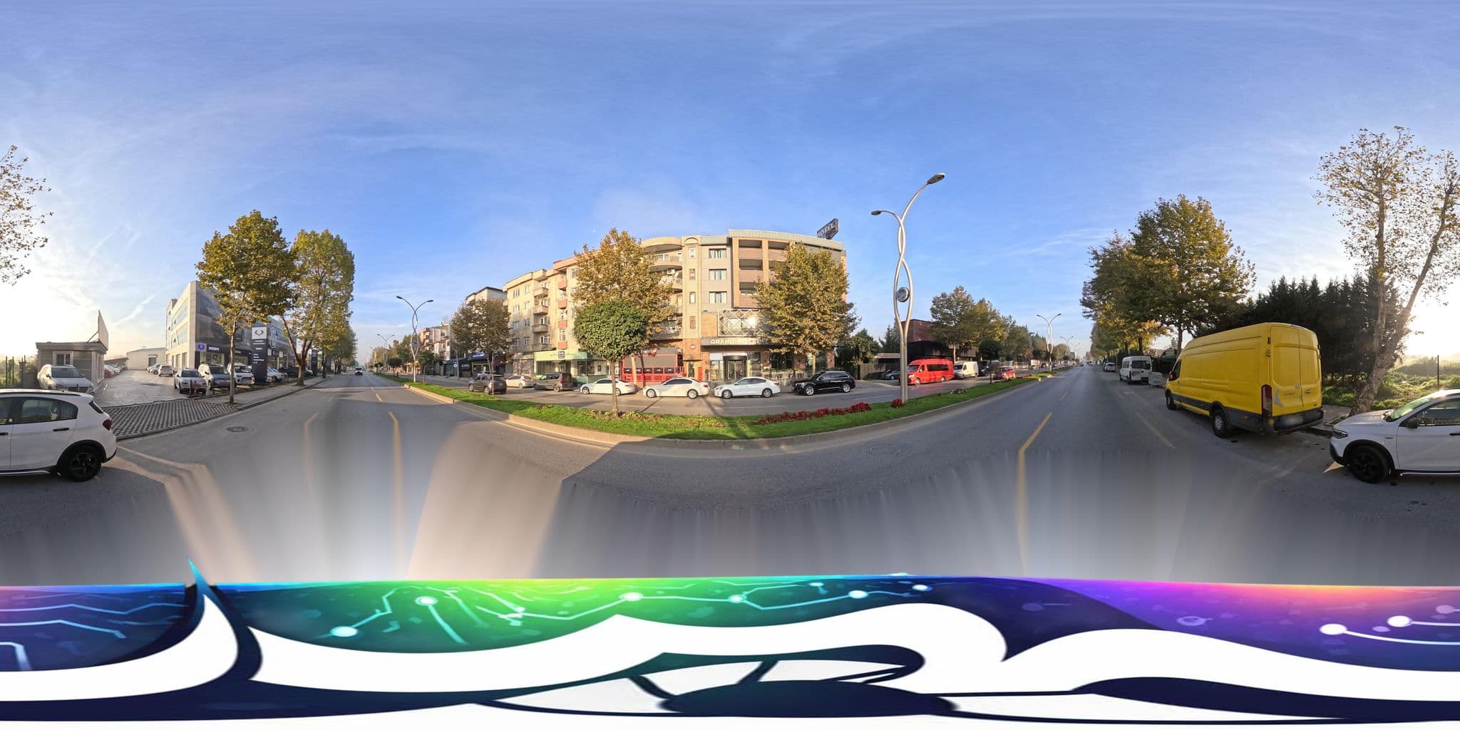 Street view near Sakarya Grand Hotel, Adapazarı — © burakonder (CC BY-SA · Mapillary)