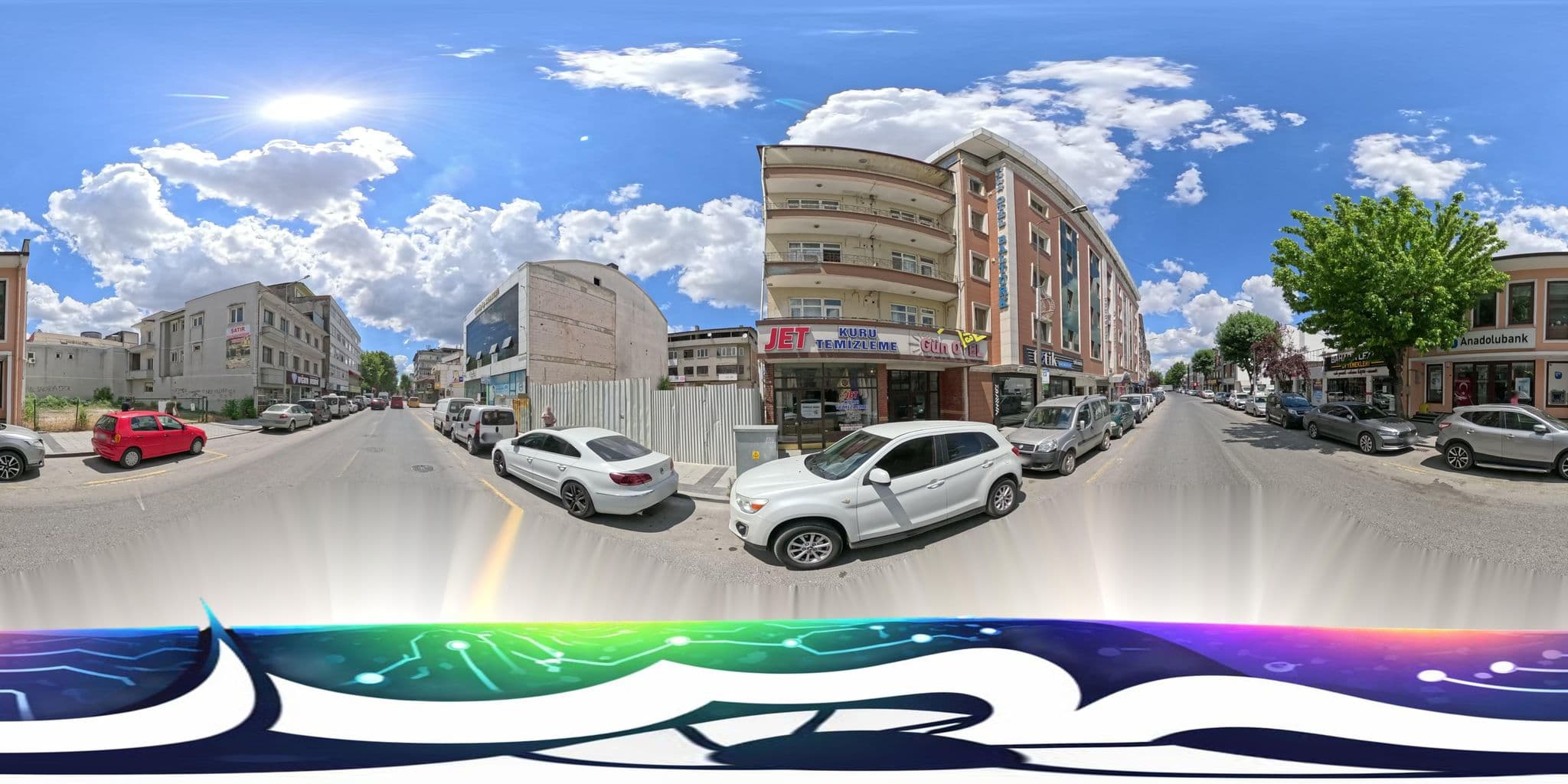 Street view near Gun Hotel, Adapazarı — © burakonder (CC BY-SA · Mapillary)