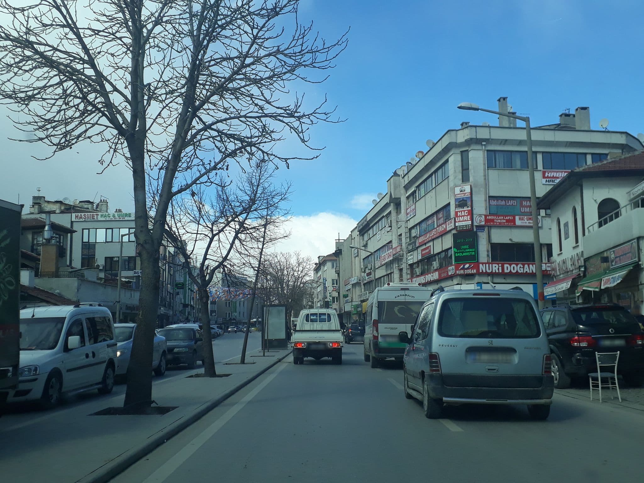 Street view near Hotel Bella, Konya, Konya — © furkan (CC BY-SA · Mapillary)