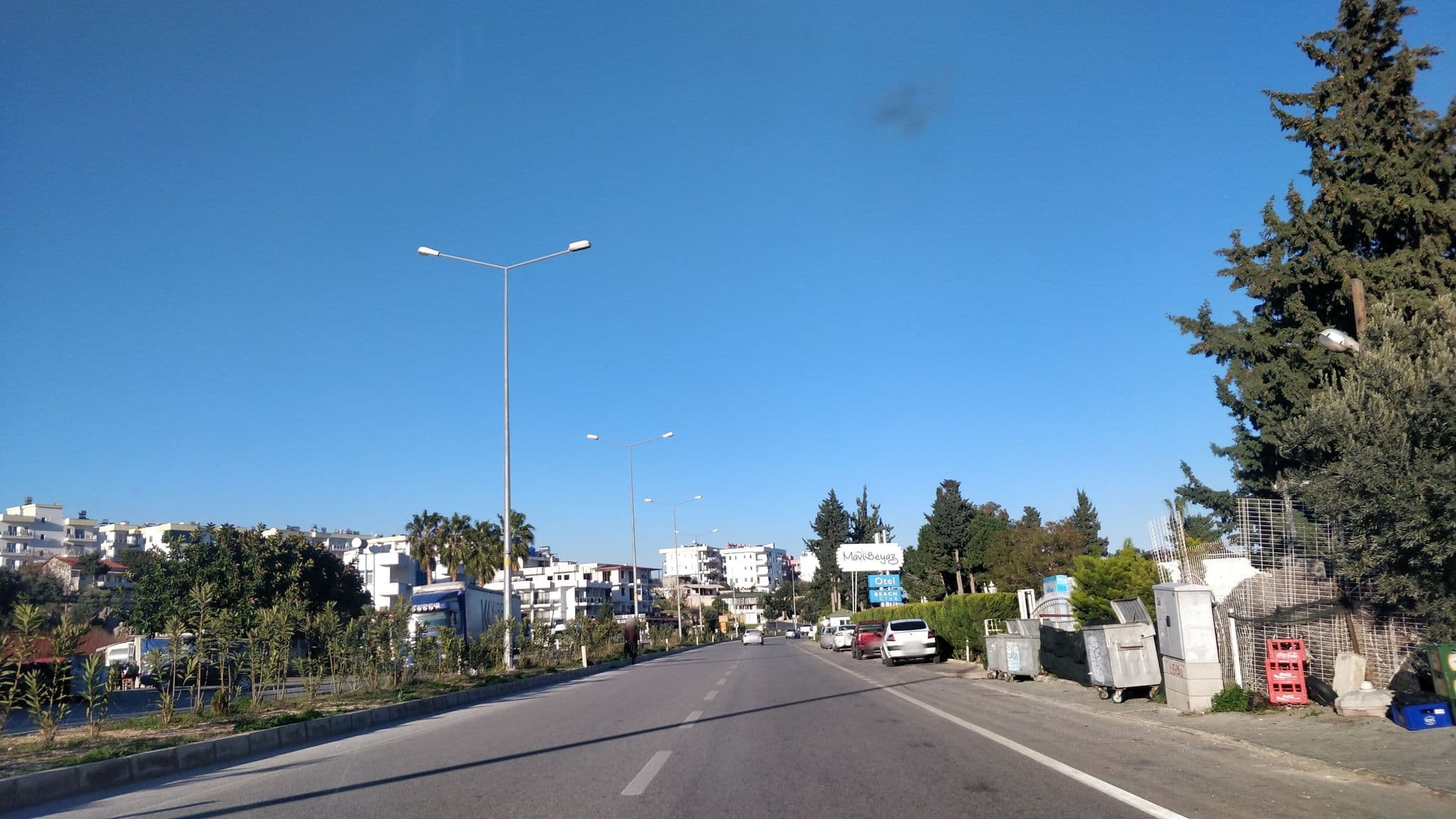 Street view near İkiz Motel, Kızkalesi — © kasar (CC BY-SA · Mapillary)