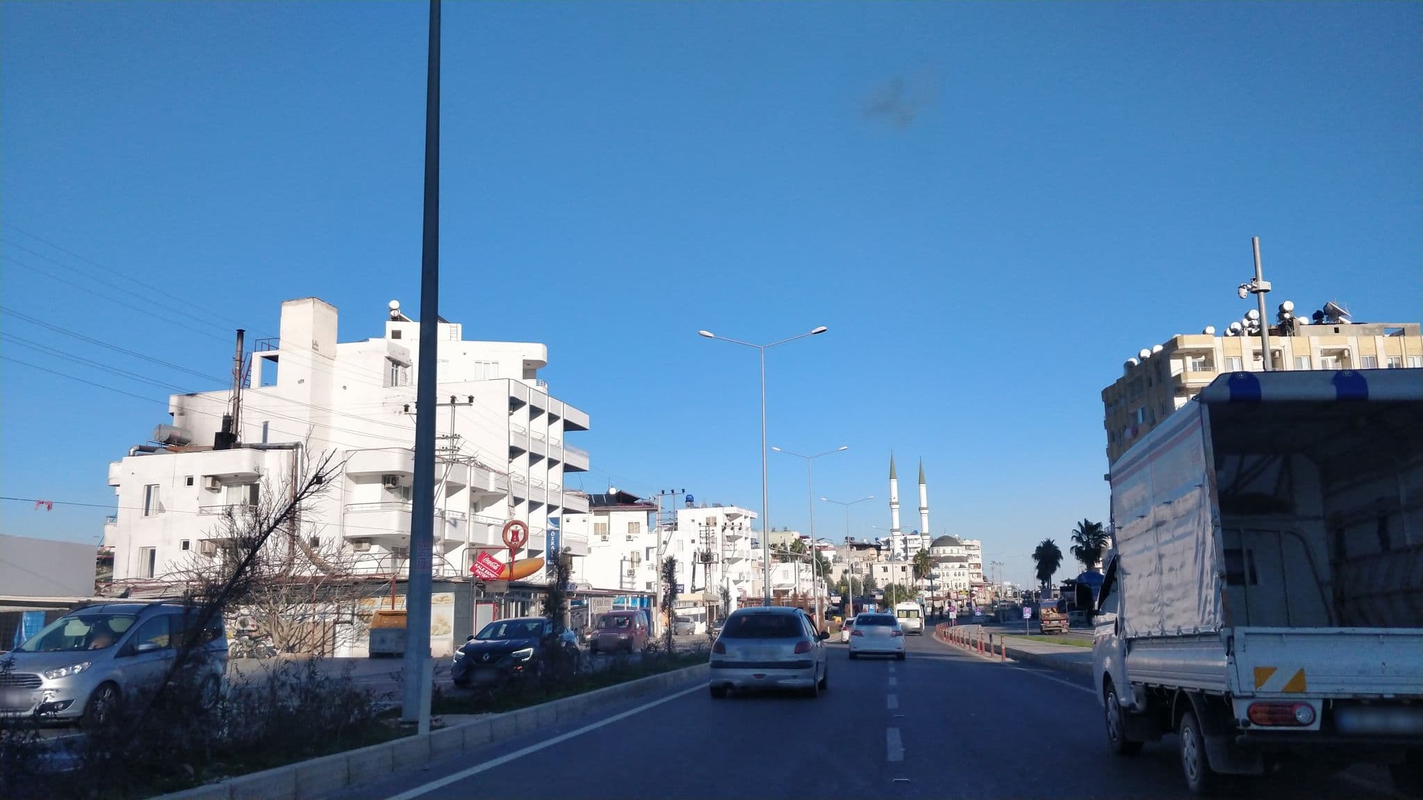 Street view near Asmin Otel, Kızkalesi — © kasar (CC BY-SA · Mapillary)