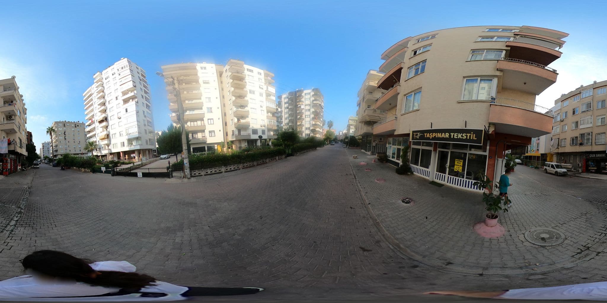 Street view near Tömük abc hotel, Mersin — © PalmCity (CC BY-SA · Mapillary)