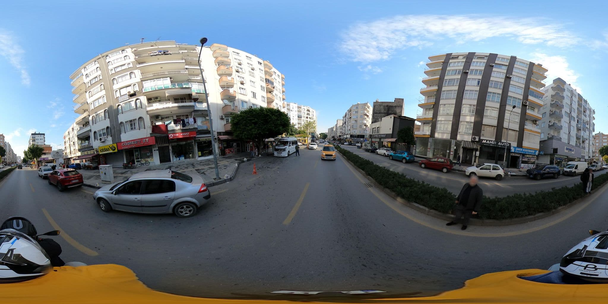 Street view near Swiss Inn Hotel, Mersin — © PalmCity (CC BY-SA · Mapillary)