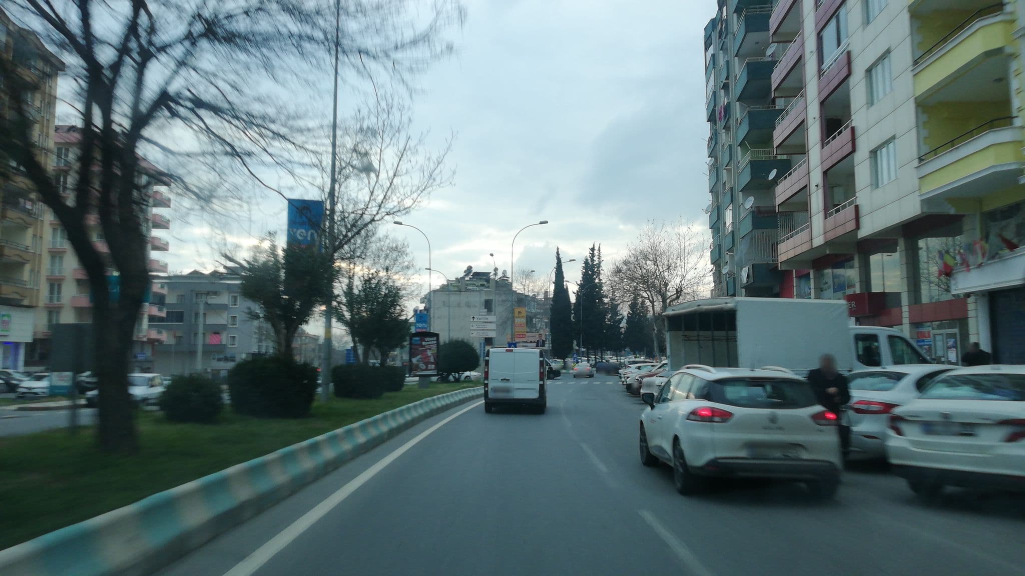 Street view near Otel Germanicia, Kahramanmaraş — © faruktaslialan (CC BY-SA · Mapillary)