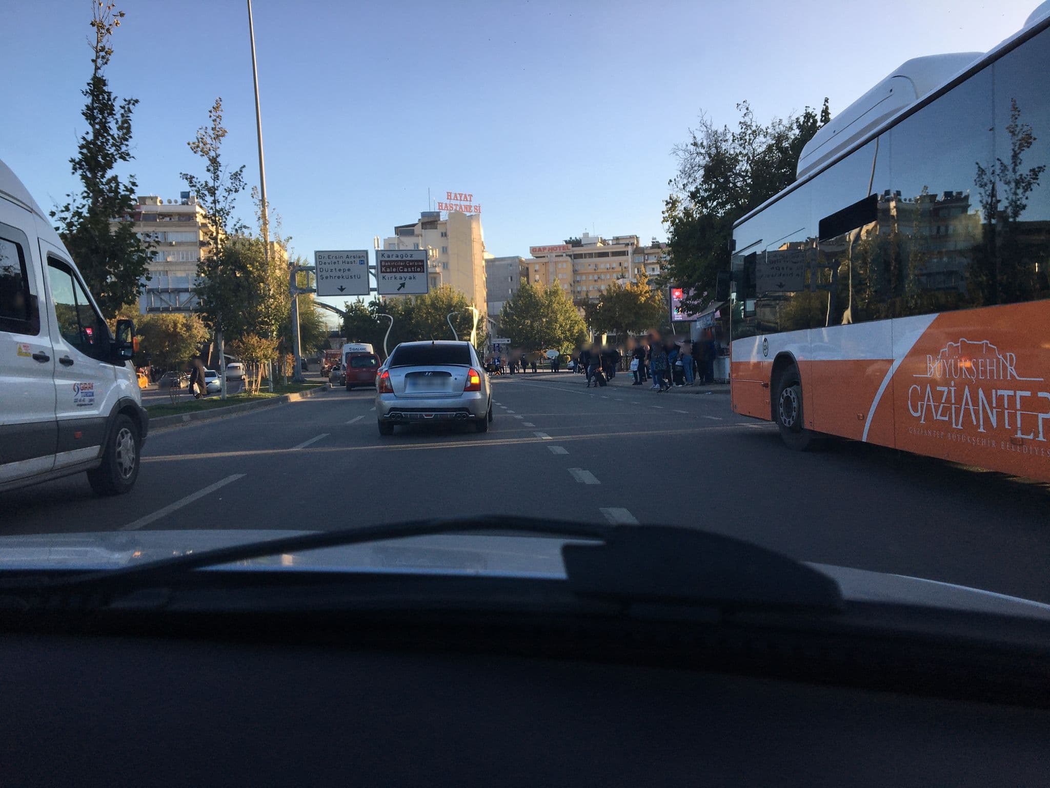 Street view near Grand Royal Hotel, Gaziantep — © bayram44 (CC BY-SA · Mapillary)