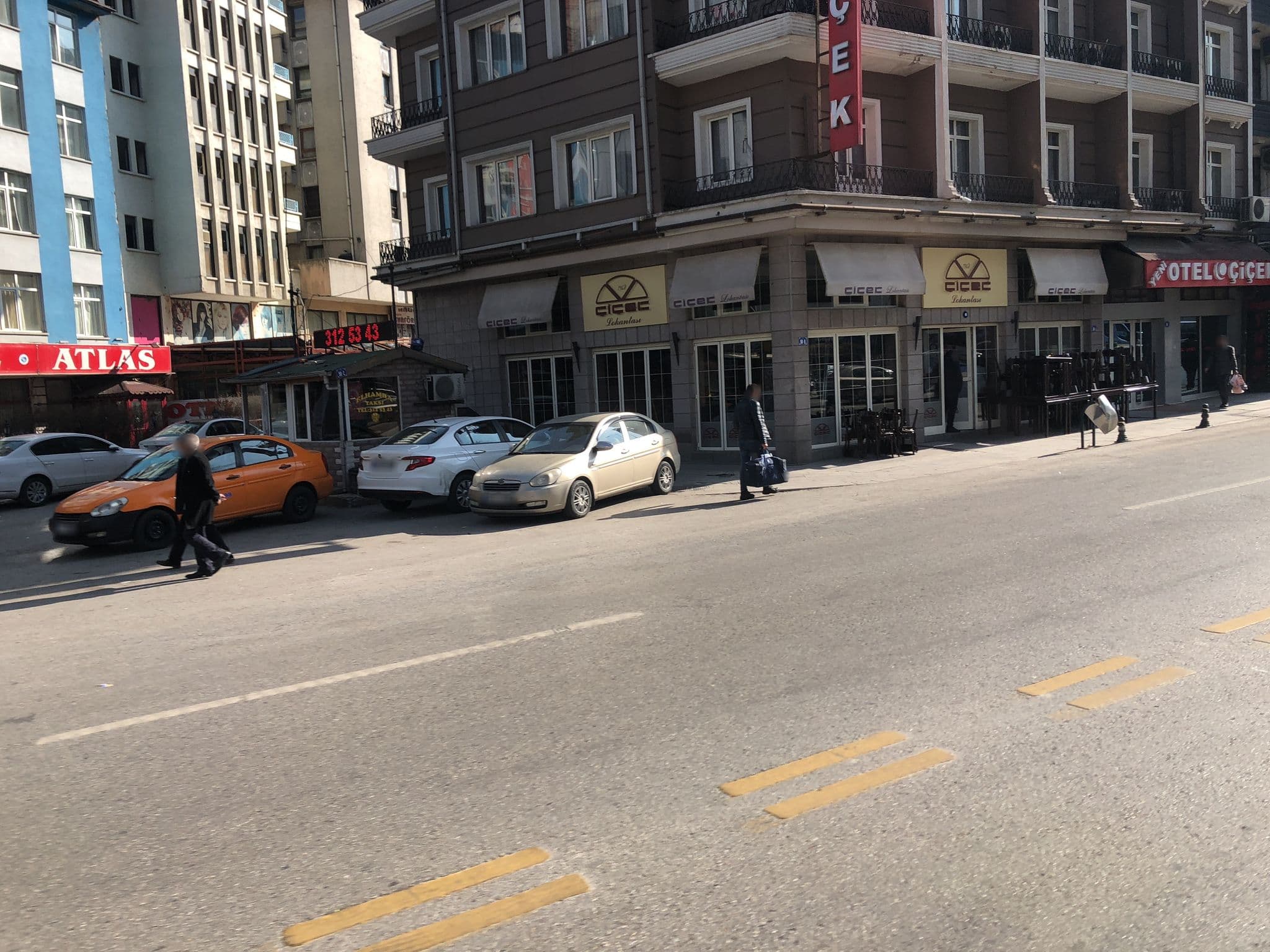 Street view near Atlas Otel, Mebusevleri — © mapman66 (CC BY-SA · Mapillary)