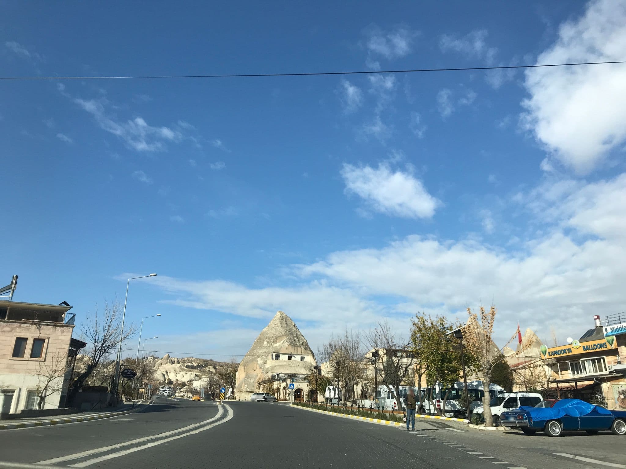 Street view near Cappadocia Kepez Hotel, Göreme — © azadezey (CC BY-SA · Mapillary)