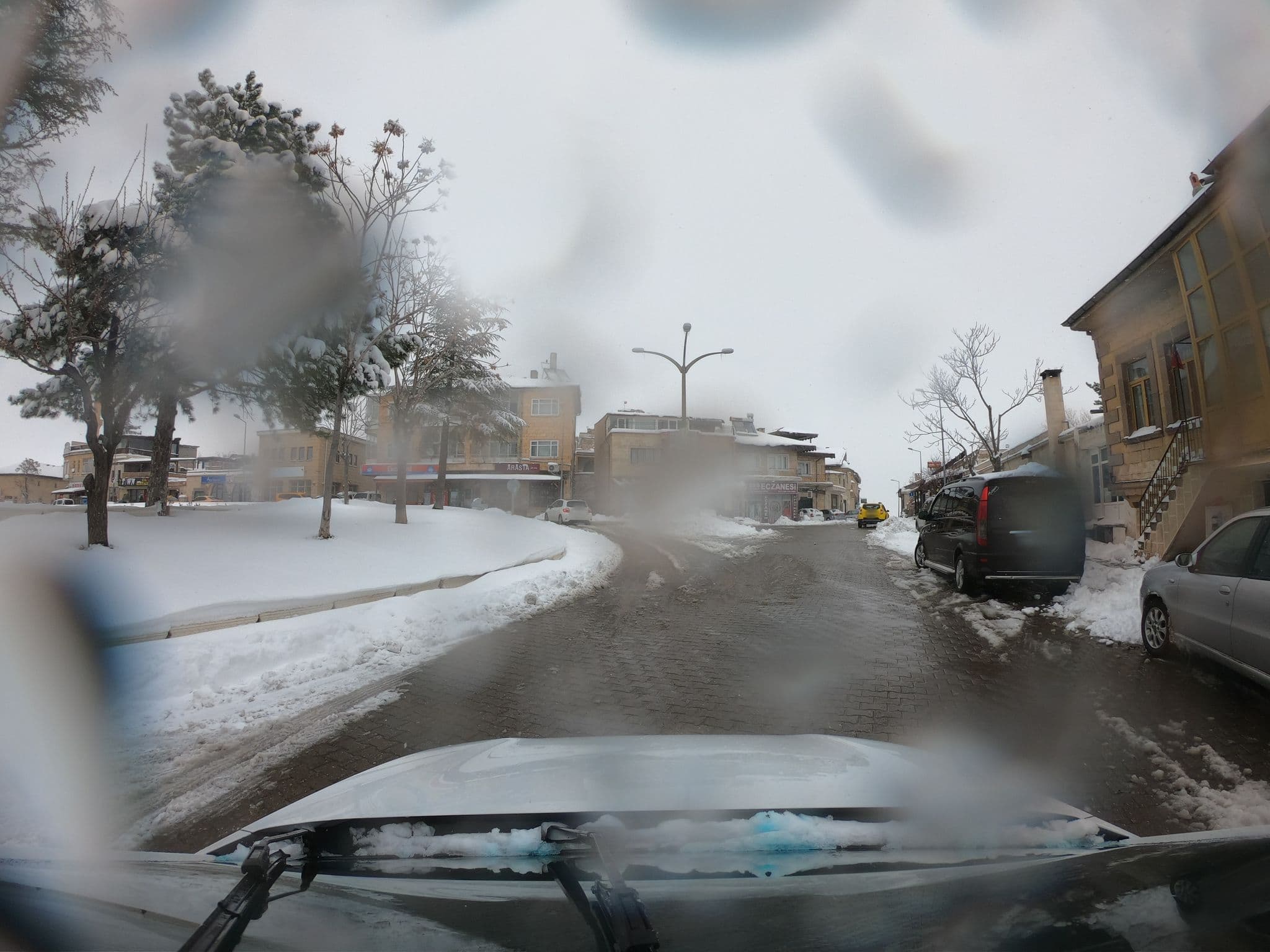 Street view near Üçhisar Cave Suites Otel, Göreme — © asturksever (CC BY-SA · Mapillary)