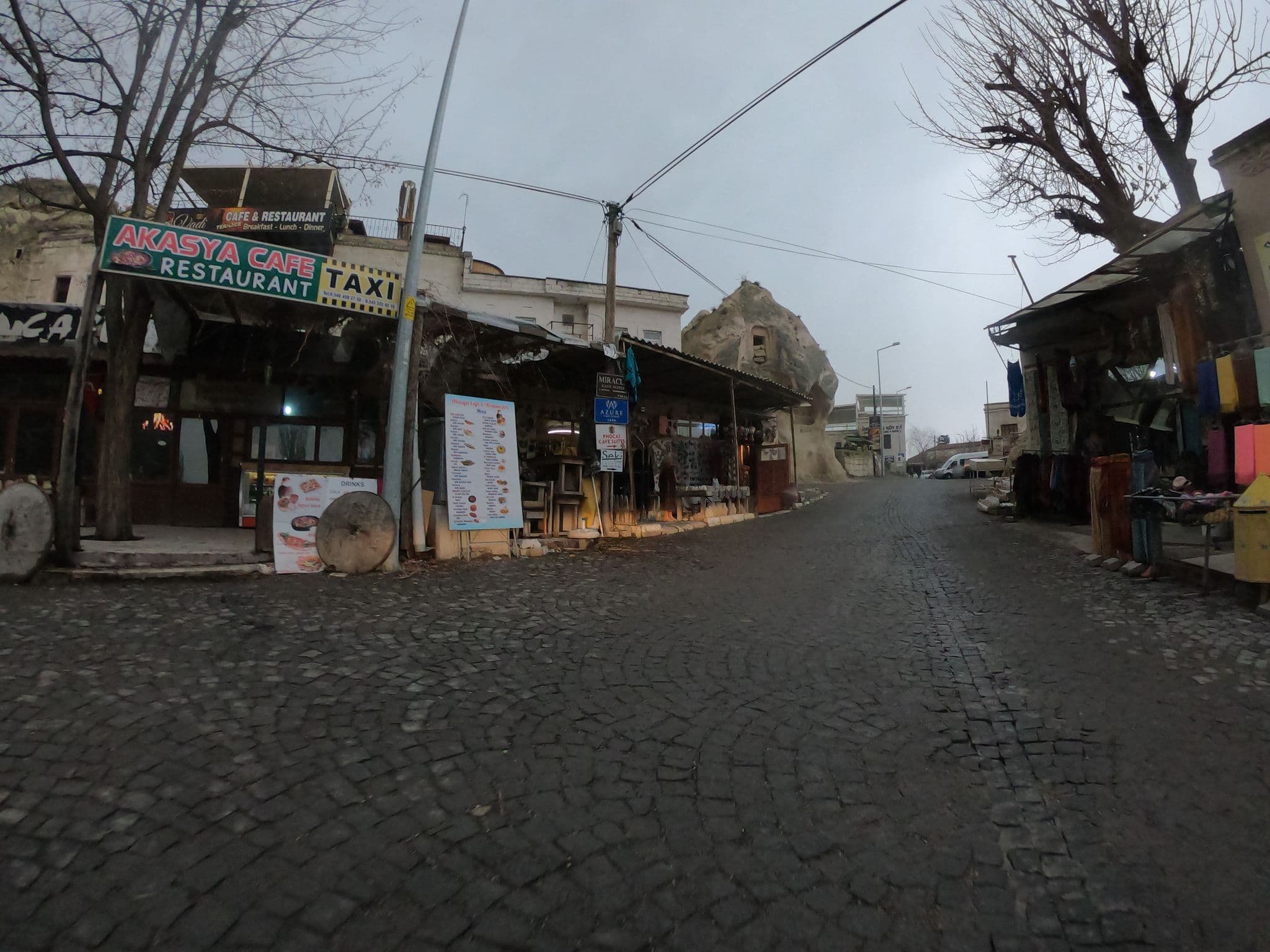 Street view near Hereni Butik Hotel, Göreme — © chrisbeddow (CC BY-SA · Mapillary)