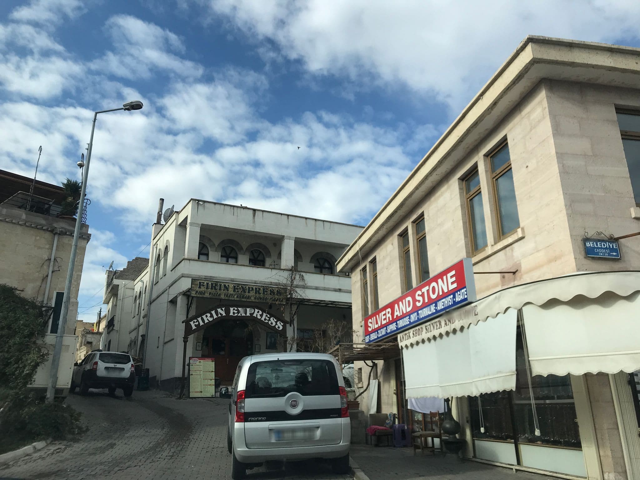 Street view near Göreme Konak Otel & Cave Suites, Göreme — © azadezey (CC BY-SA · Mapillary)