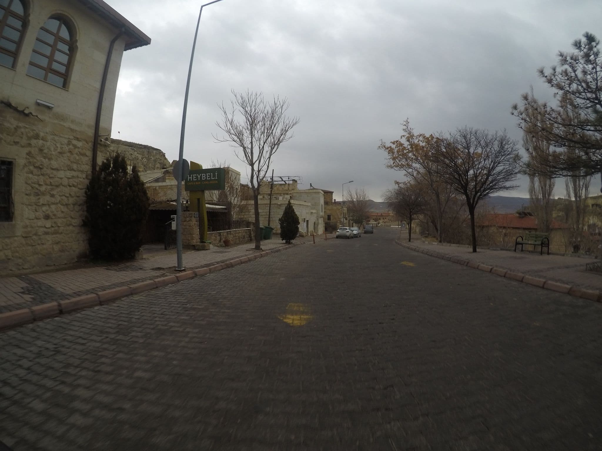 Street view near Hanci Cave Hotel, Ürgüp — © chrisbeddow (CC BY-SA · Mapillary)