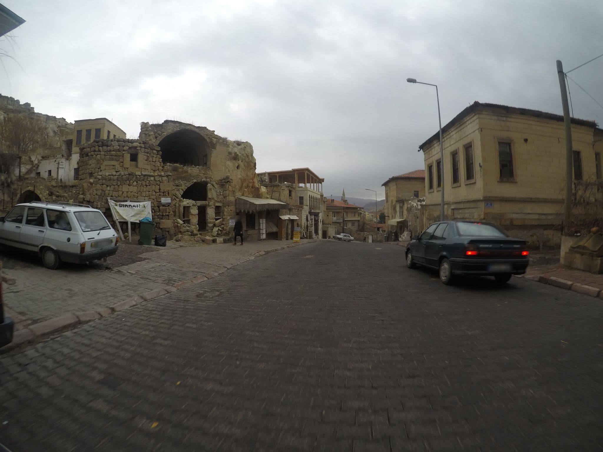 Street view near Efendi Wine Hotel, Ürgüp — © chrisbeddow (CC BY-SA · Mapillary)