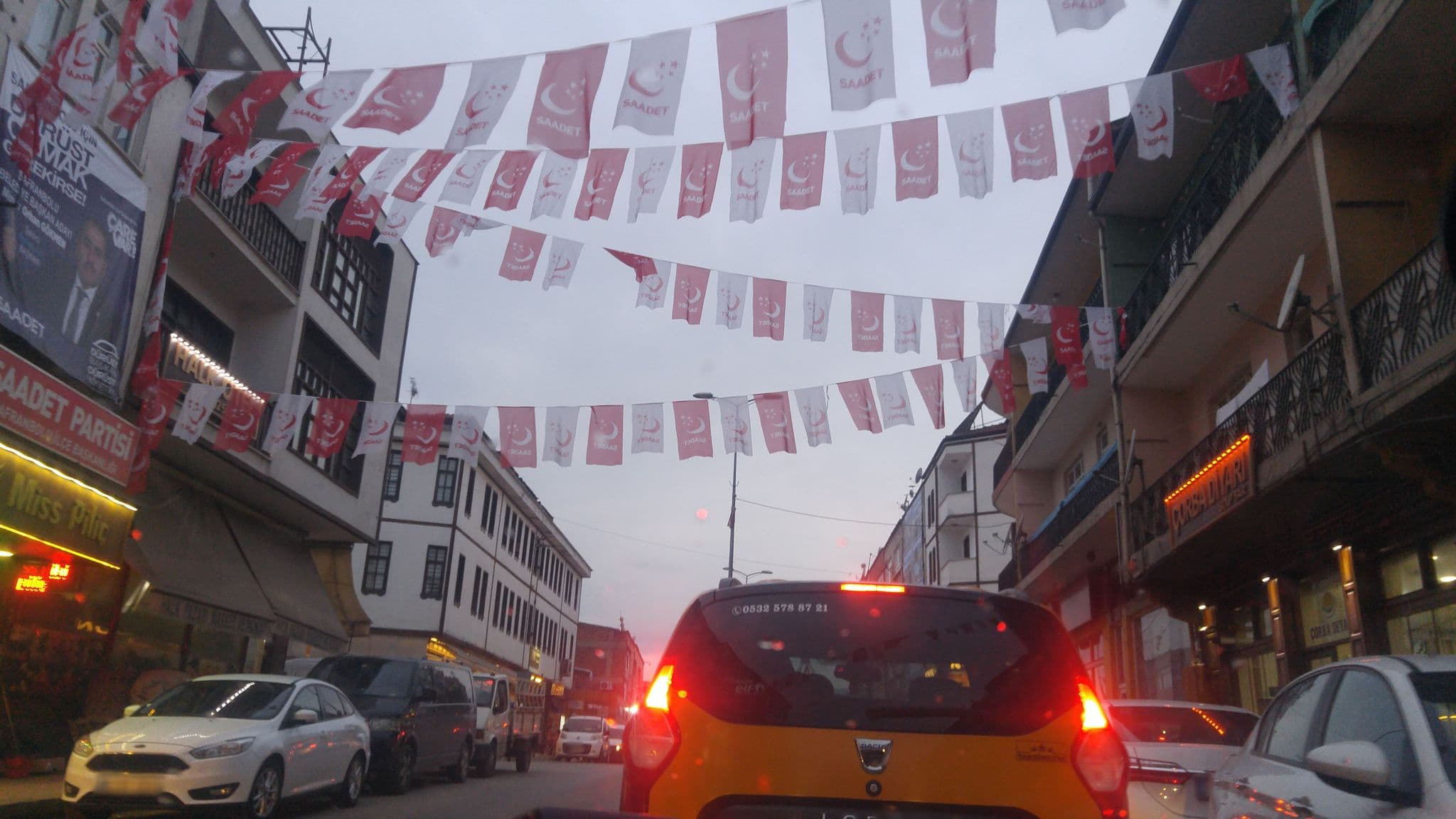 Street view near Yildiz Pansiyon, Safranbolu — © mryazar (CC BY-SA · Mapillary)