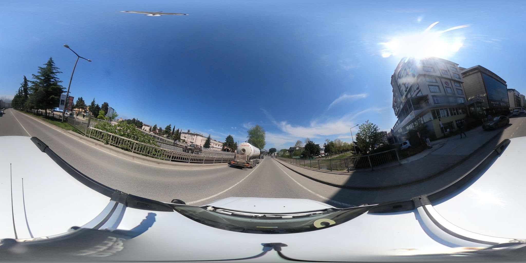Street view near Grand Tesk Hotel, Ordu — © cbsordu (CC BY-SA · Mapillary)