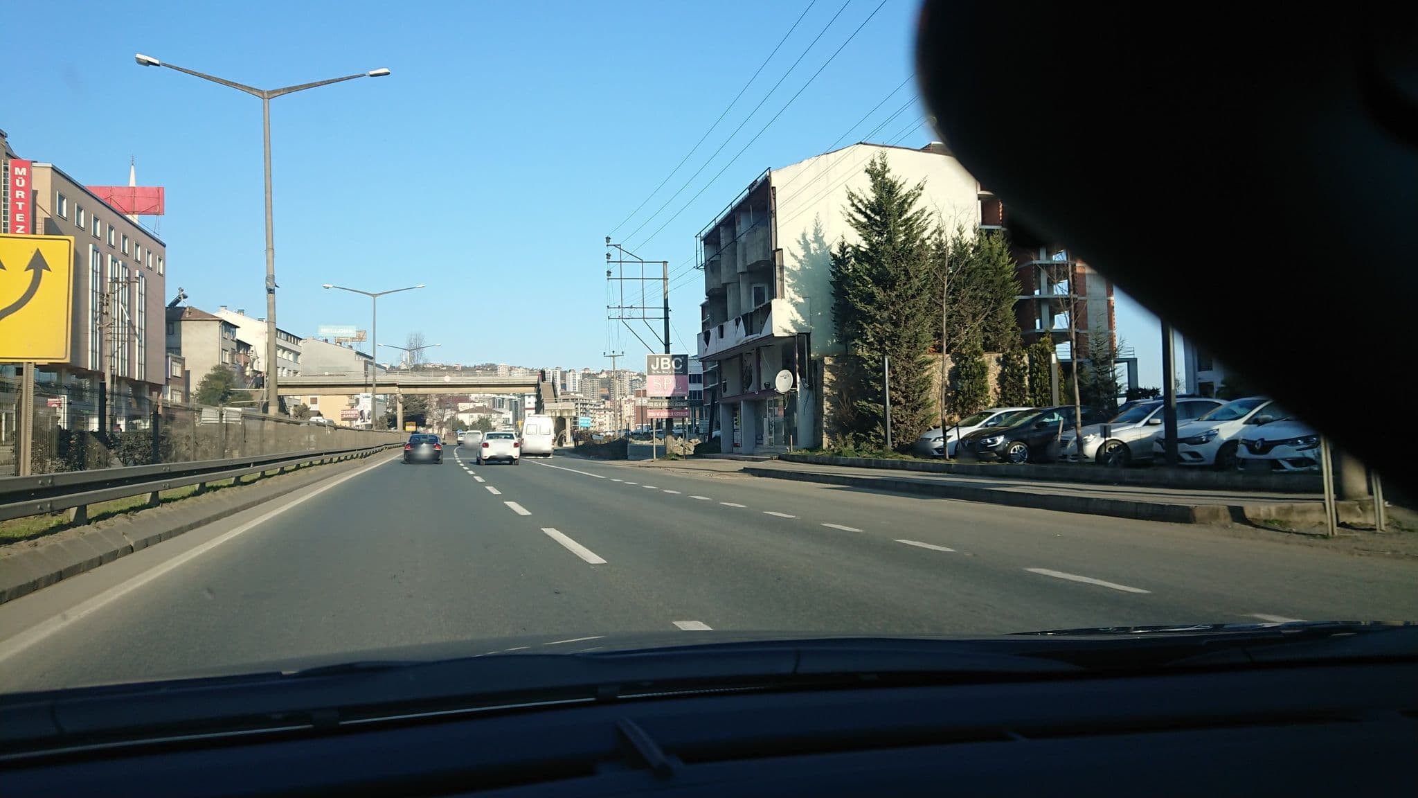 Street view near Park Dedeman Trabzon, Yomra — © kubikanber (CC BY-SA · Mapillary)