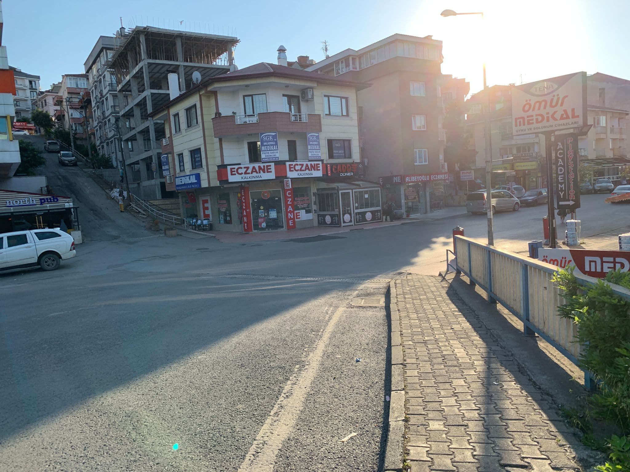 Street view near The North Otel, Trabzon — © robot8a (CC BY-SA · Mapillary)