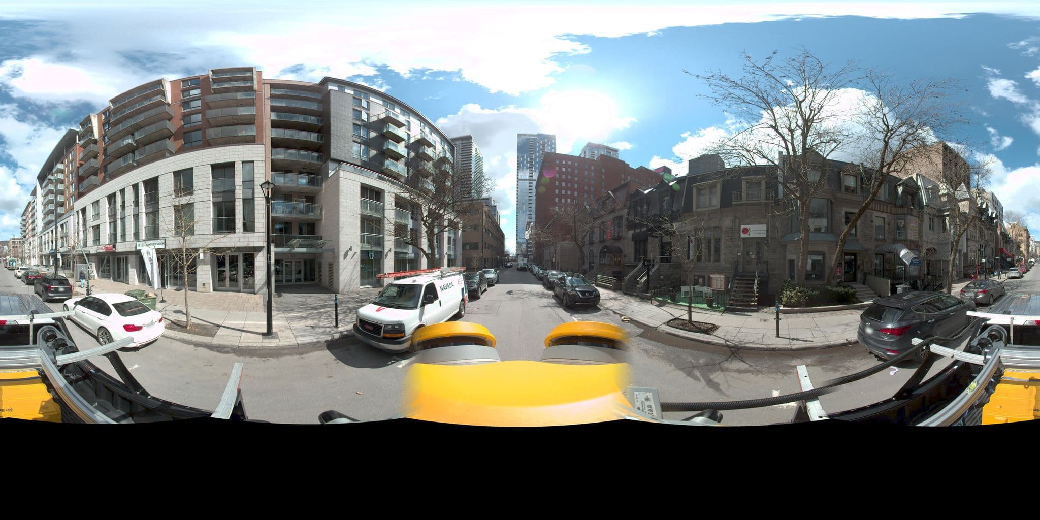 Street view near home sweet home, Ville-Marie — © VdM (CC BY-SA · Mapillary)