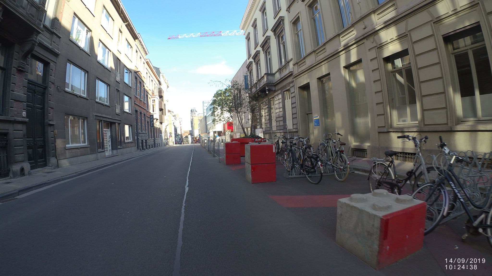 Street view near Sabrina's zupkot, Gent — © polyglot (CC BY-SA · Mapillary)