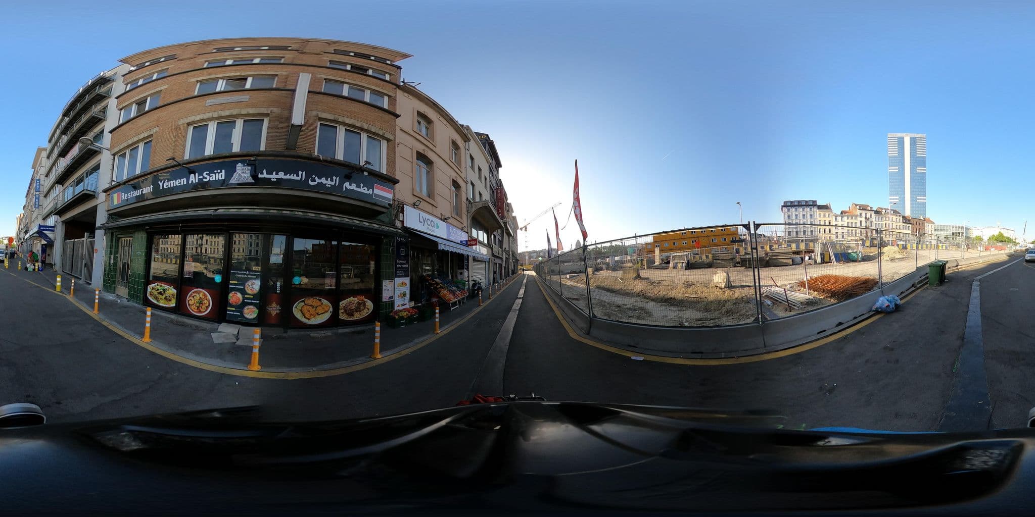 Street view near Hotel Agenda Midi Brussels, Saint-Gilles — © RaphaelPasLoin (CC BY-SA · Mapillary)