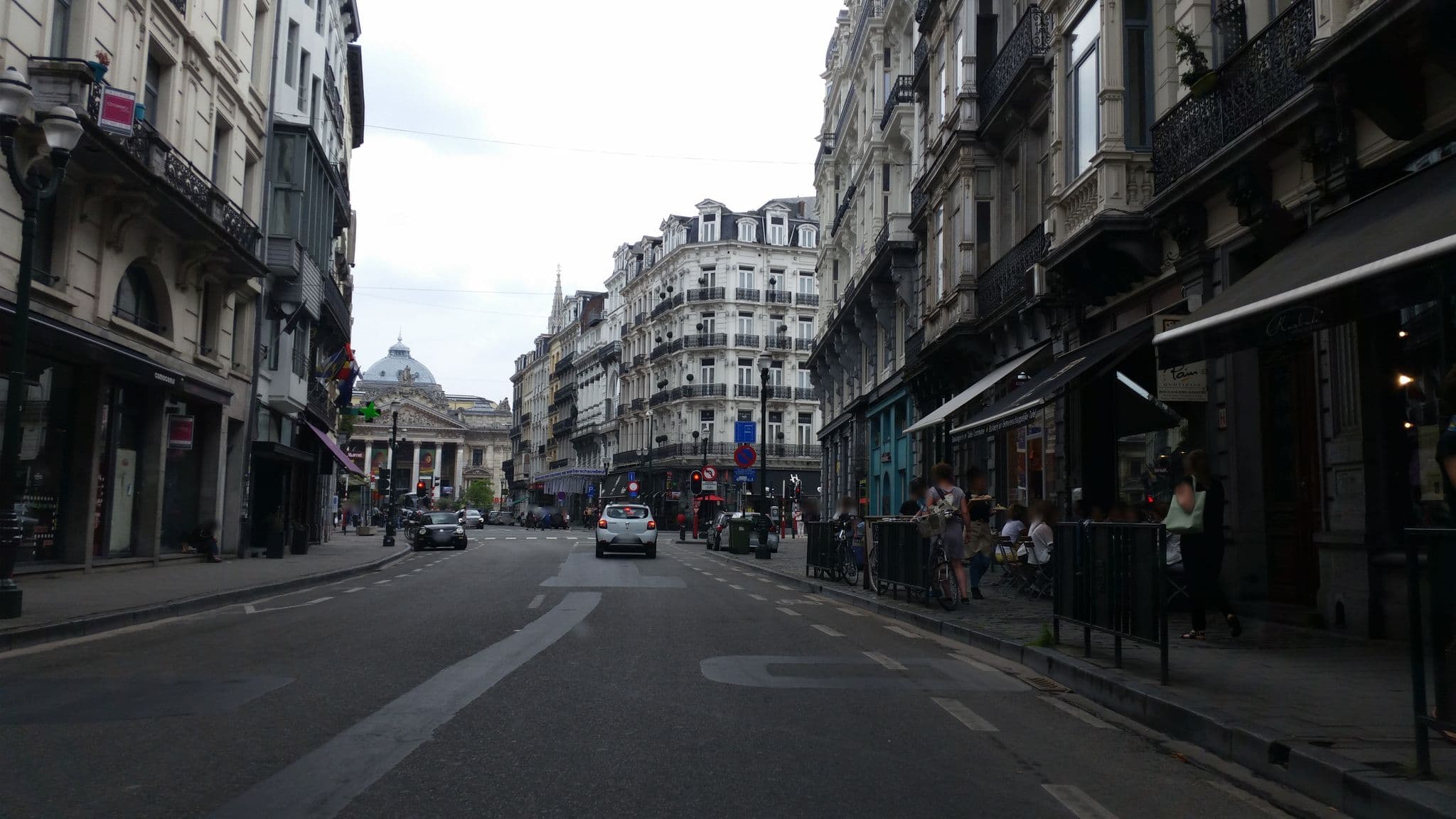 Street view near Hôtel Café Pacific, Brussels — © it_s_so_funny (CC BY-SA · Mapillary)