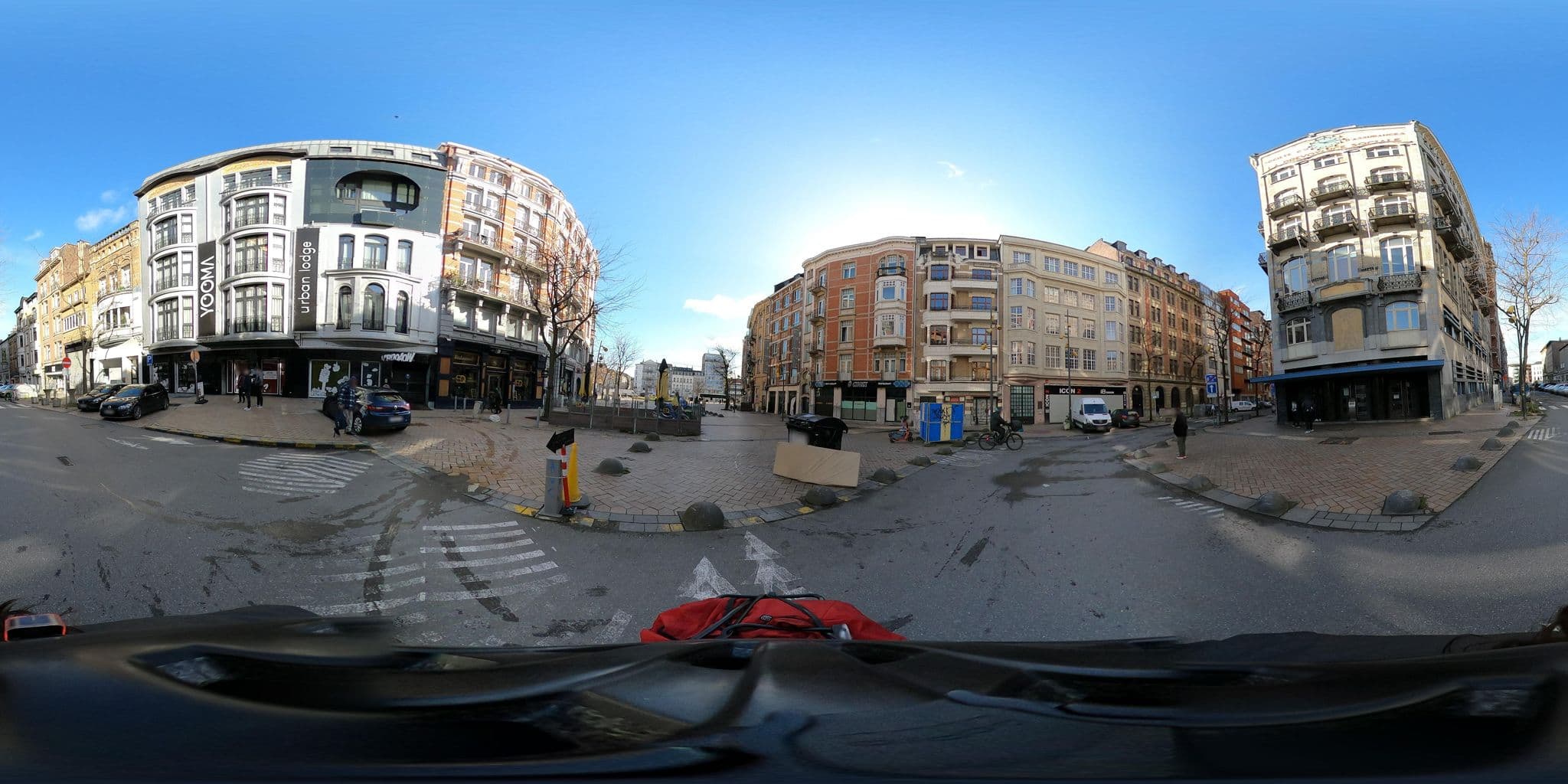 Street view near Aviation19 Bed & Breakfast, Brussels — © RaphaelPasLoin (CC BY-SA · Mapillary)