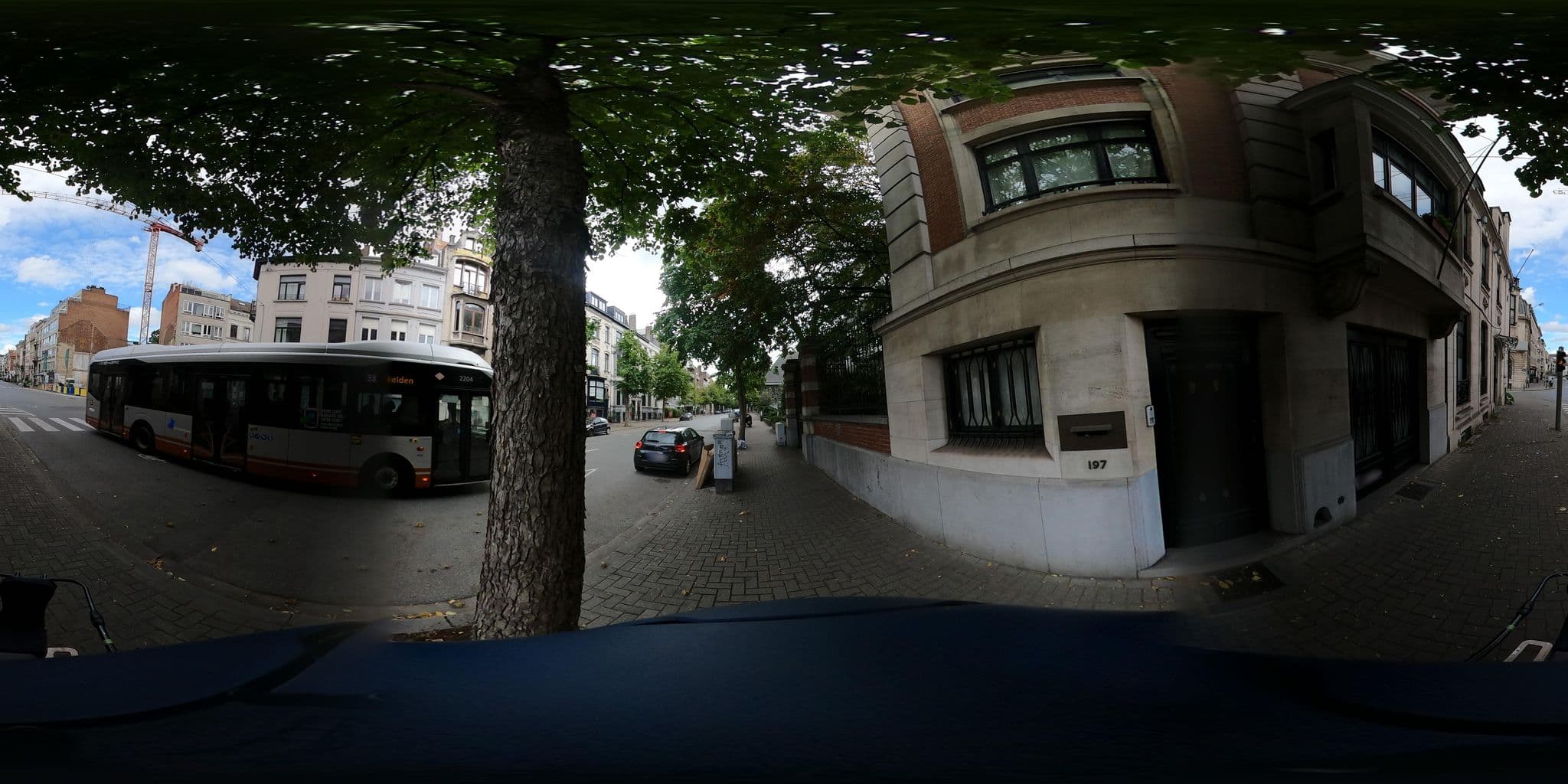 Street view near Apartment Bascule, Ixelles — © thierry1030 (CC BY-SA · Mapillary)
