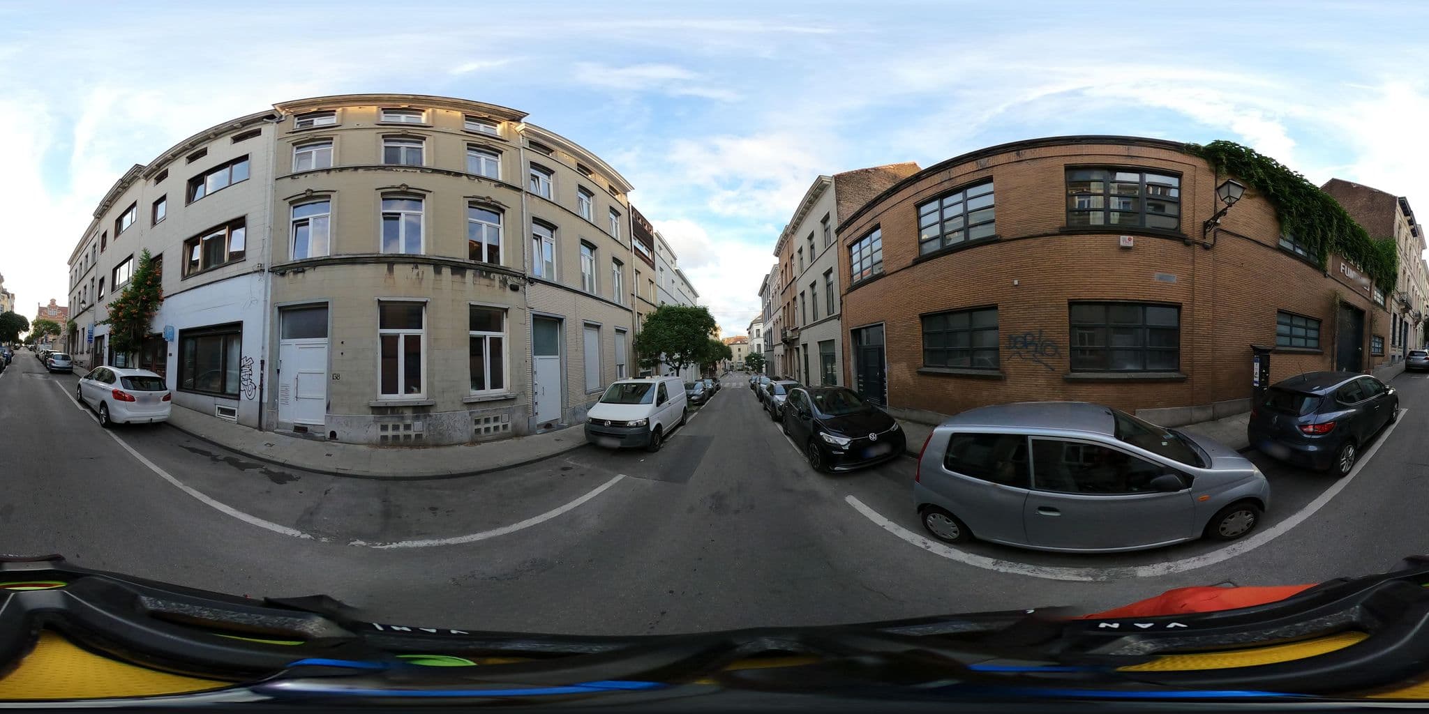 Street view near Huge Bright Loft Design, Ixelles — © Stefdegreef (CC BY-SA · Mapillary)