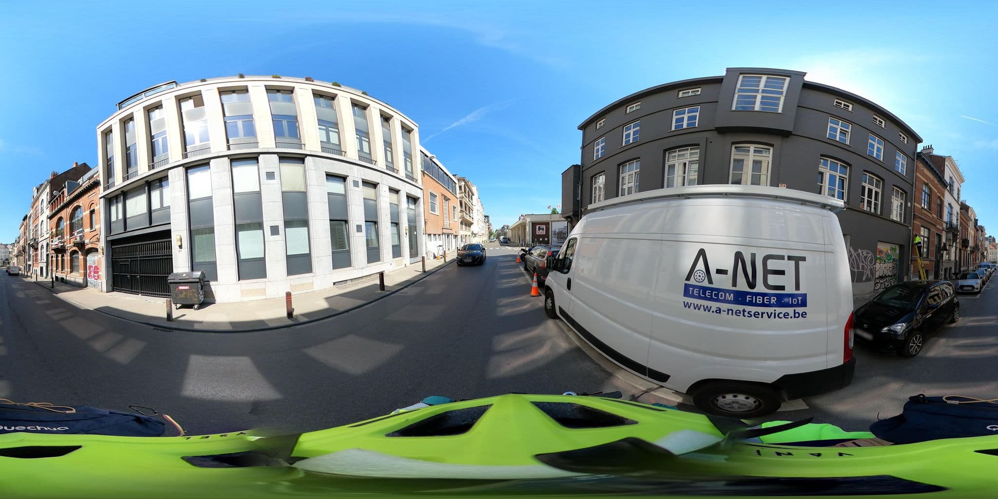 Street view near Sweet Inn Apartments - Hennin Flagey, Ixelles — © Stefdegreef (CC BY-SA · Mapillary)