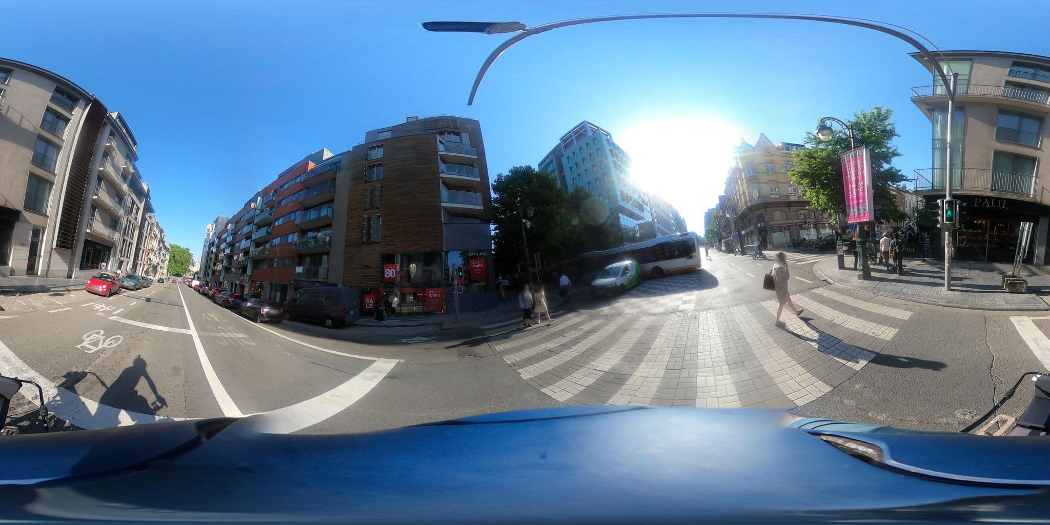Street view near Sweet Inn Apartments Belliard, Etterbeek — © thierry1030 (CC BY-SA · Mapillary)