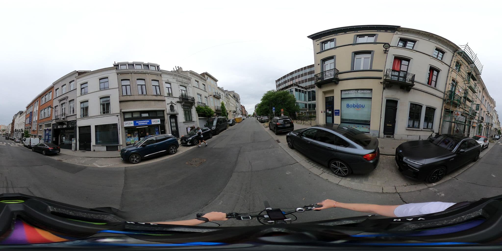 Street view near B&B Place Jourdan, Etterbeek — © Stefdegreef (CC BY-SA · Mapillary)