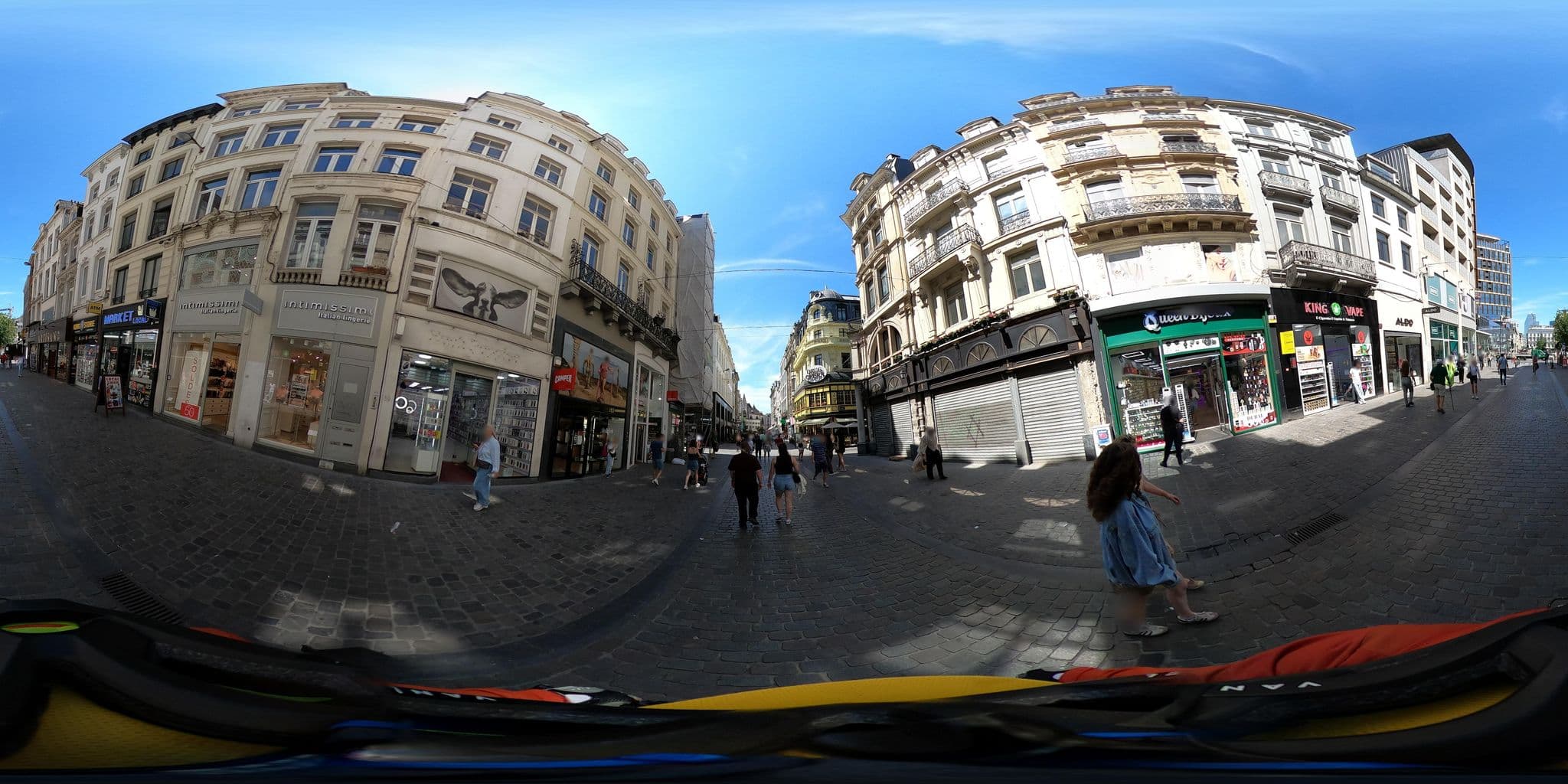 Street view near Smartflats - Fripiers, Brussels — © Stefdegreef (CC BY-SA · Mapillary)