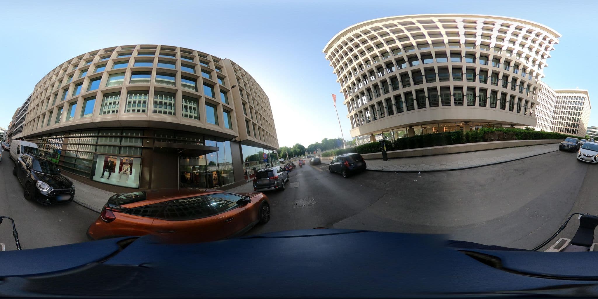 Street view near Renthotel Brussels, Ixelles — © thierry1030 (CC BY-SA · Mapillary)