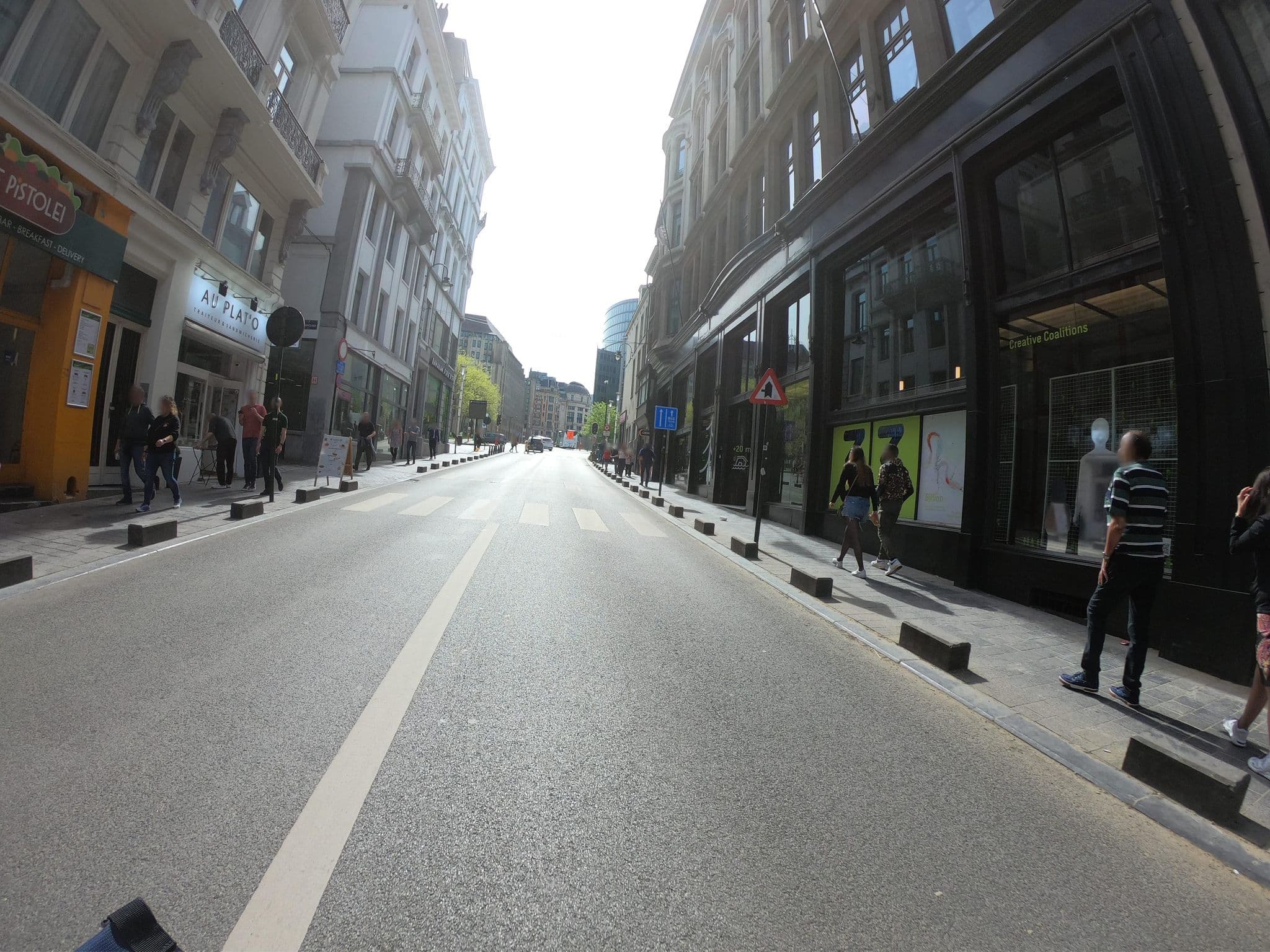 Street view near Hotel Hubert, Brussels — © thierry1030 (CC BY-SA · Mapillary)