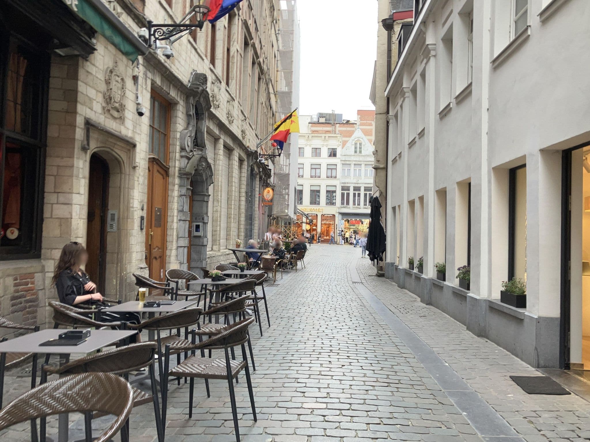 Street view near Cityzen Apartments Grand Place, Brussels — © southglos (CC BY-SA · Mapillary)