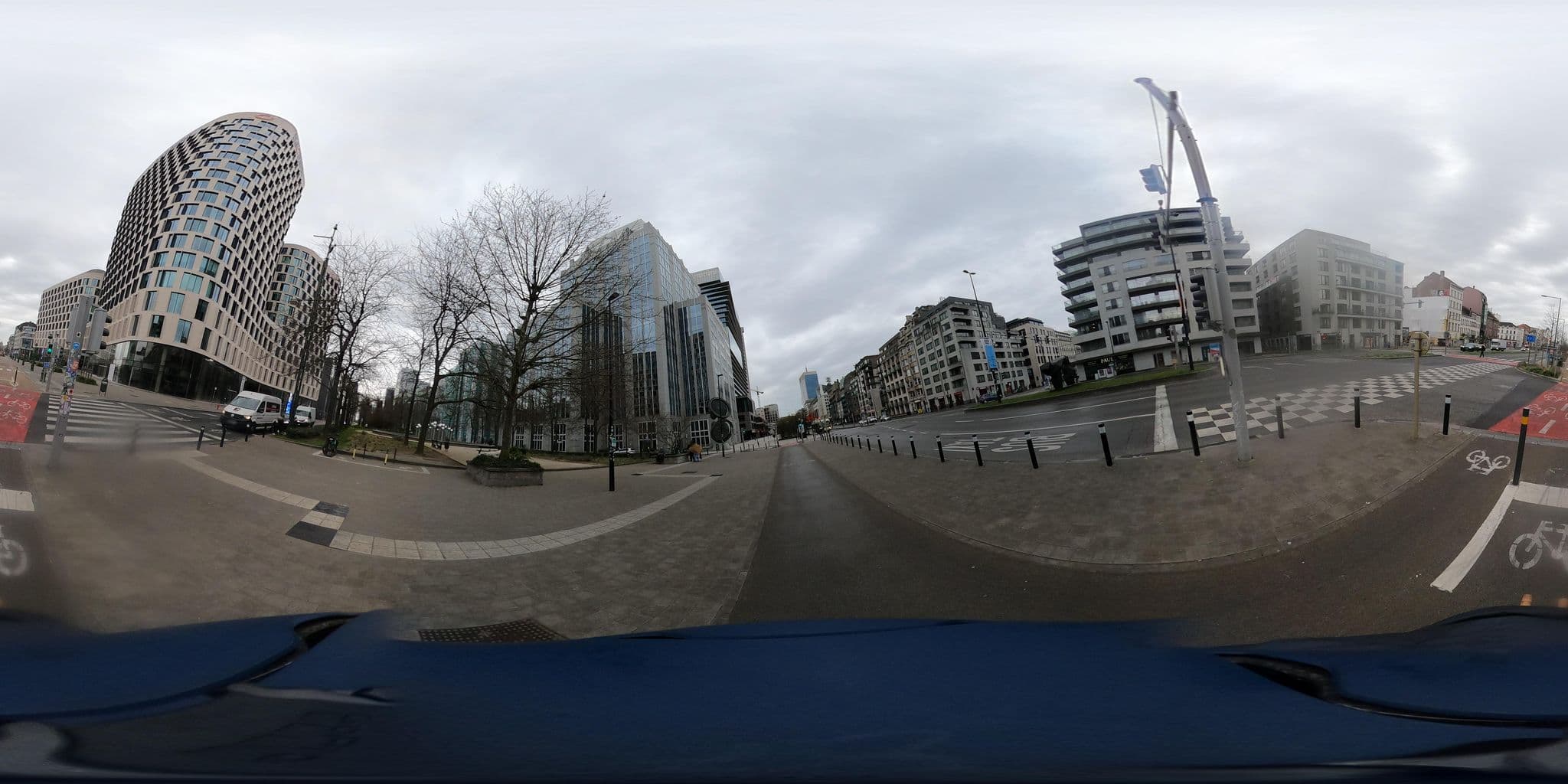 Street view near Brussels Business Flats, Brussels — © thierry1030 (CC BY-SA · Mapillary)