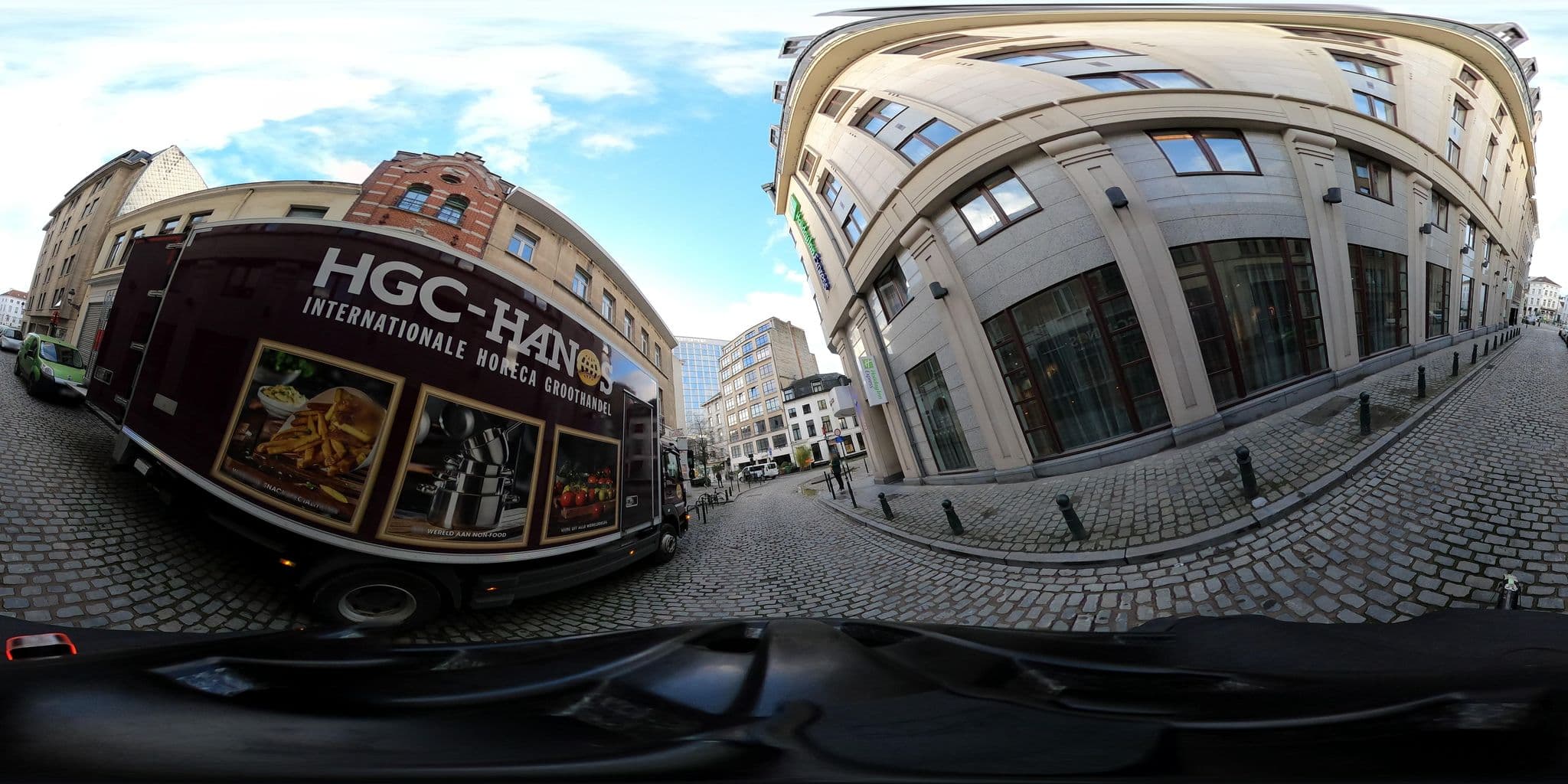 Street view near Hotel Astrid, Brussels — © RaphaelPasLoin (CC BY-SA · Mapillary)