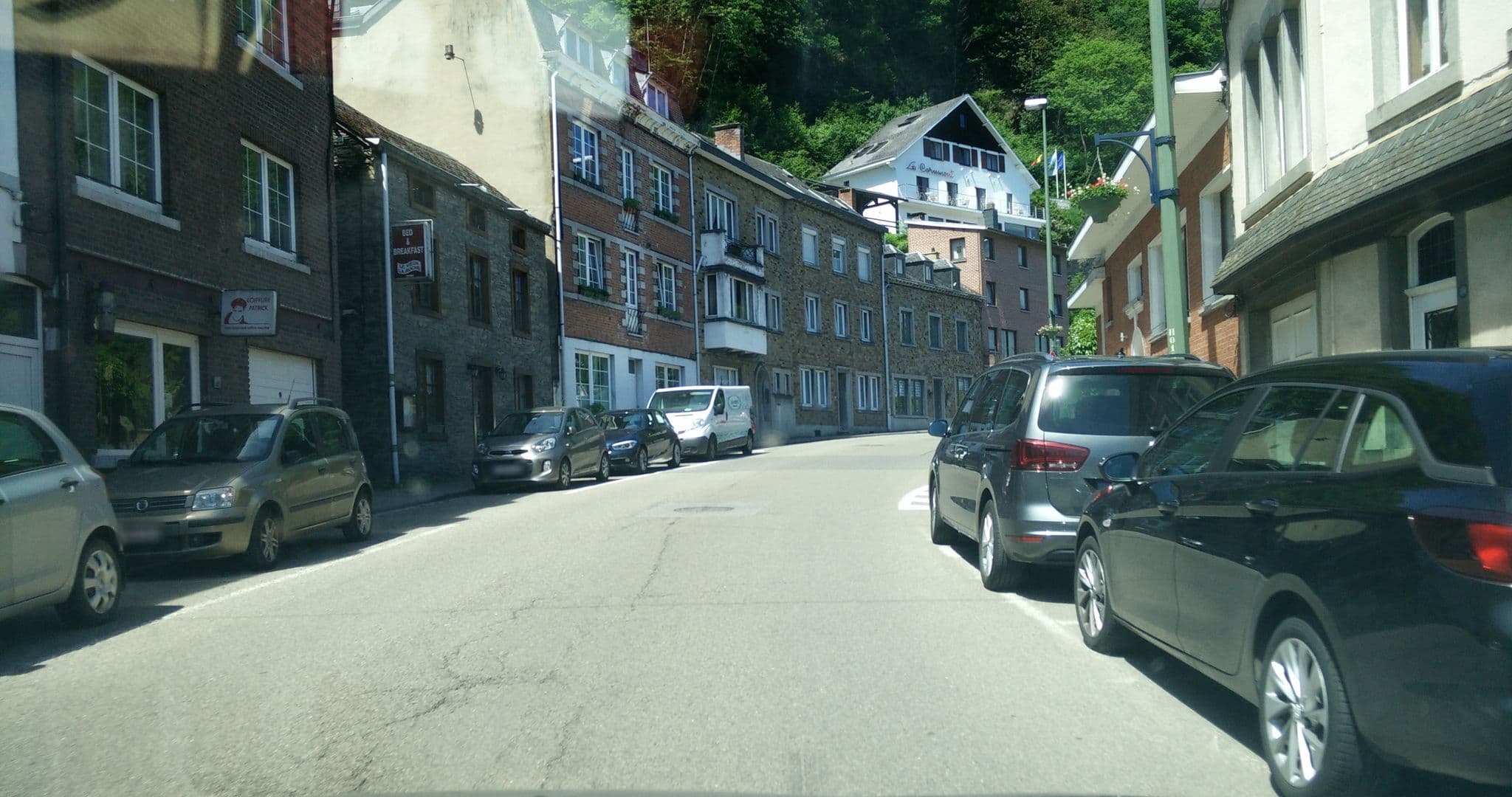 Street view near Chez Nadine, La Roche-en-Ardenne — © joostjakob (CC BY-SA · Mapillary)