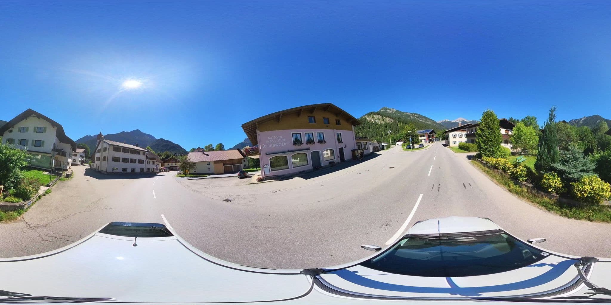 Street view near Gästehaus Alte Krone, Weissenbach am Lech