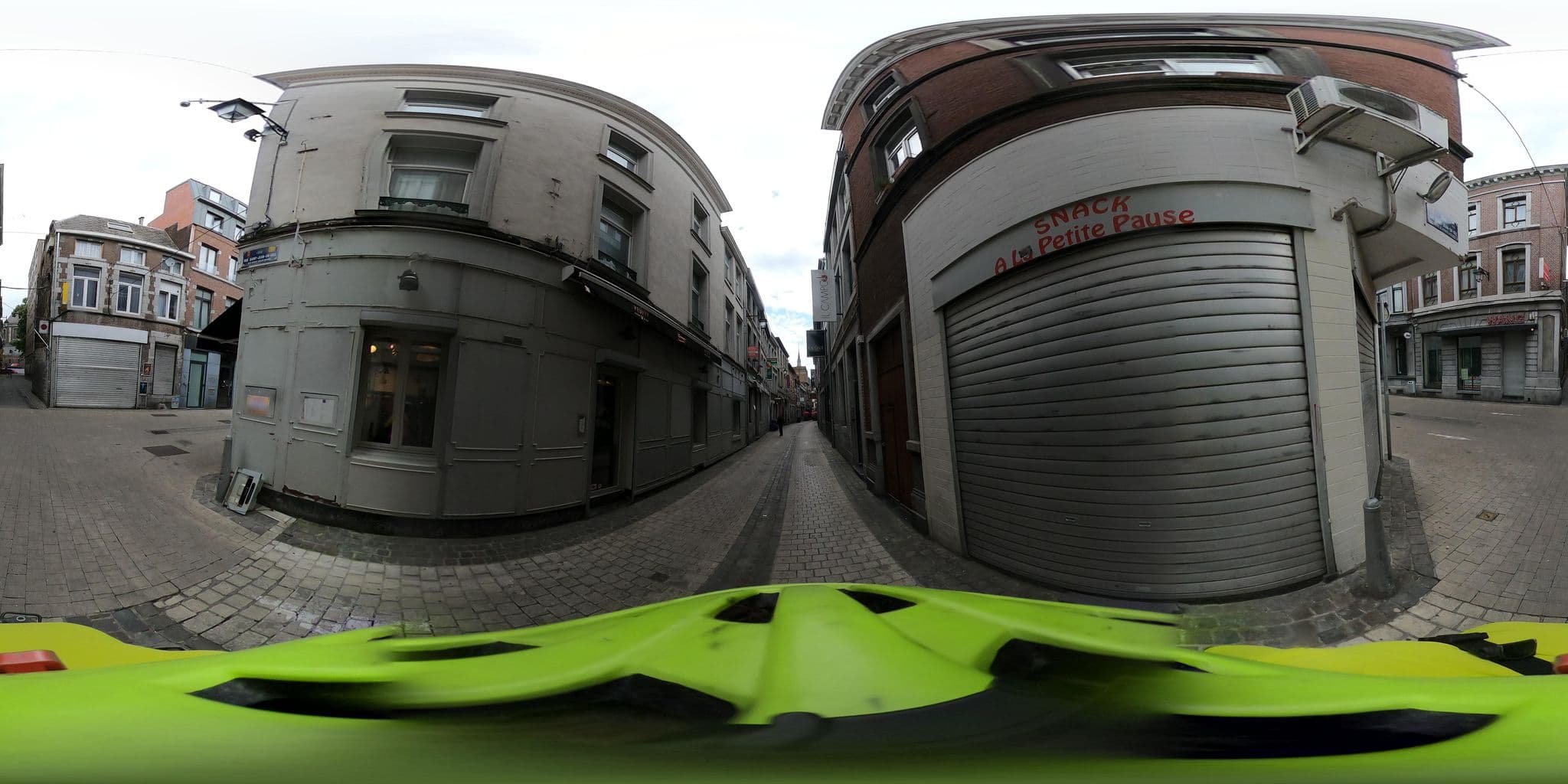 Street view near Smartflats Saint-Adalbert Penthouse, Liège — © ledantec (CC BY-SA · Mapillary)
