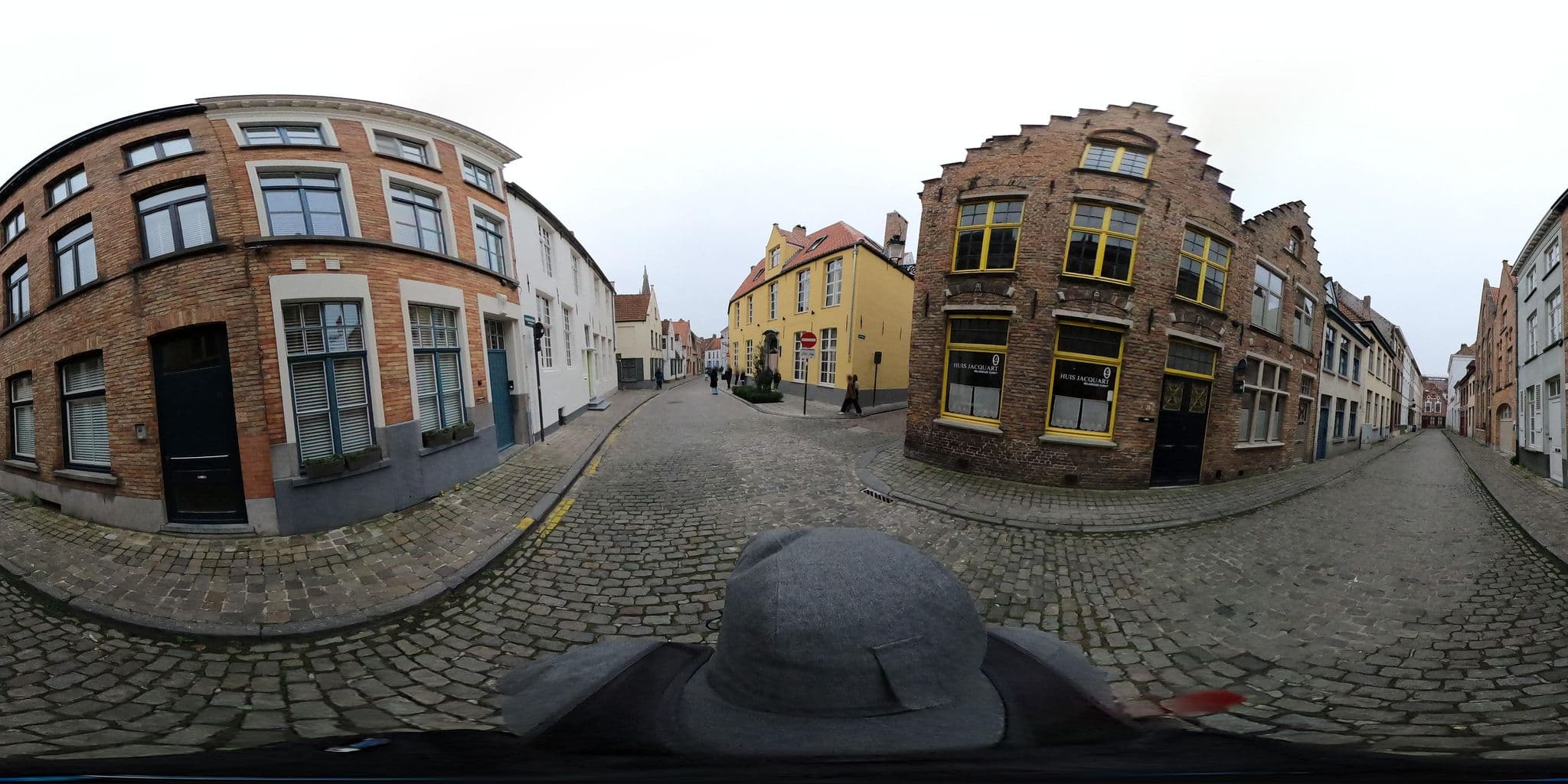 Street view near Hotel De Goezeput Bruges, Brugge — © imaginaire (CC BY-SA · Mapillary)