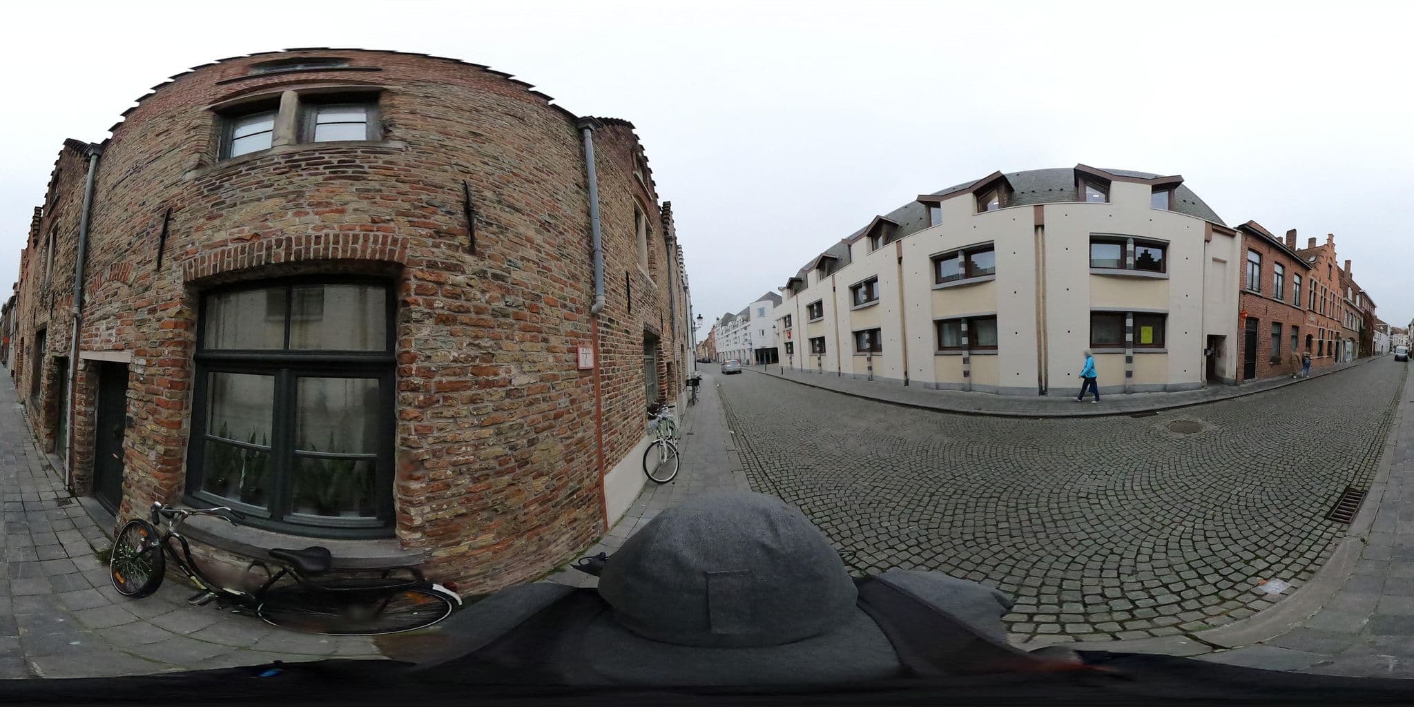 Street view near B&B 't Koekebroodje, Brugge — © imaginaire (CC BY-SA · Mapillary)