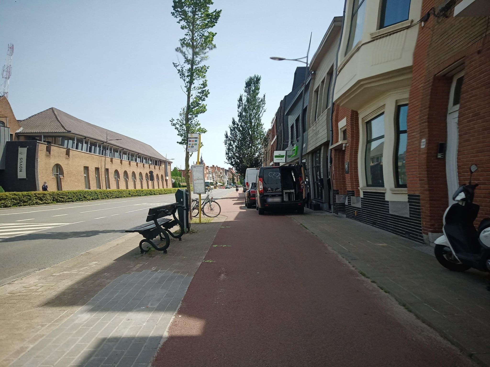 Street view near Brugge Vlinderhuis, Brugge — © pietervdvn (CC BY-SA · Mapillary)