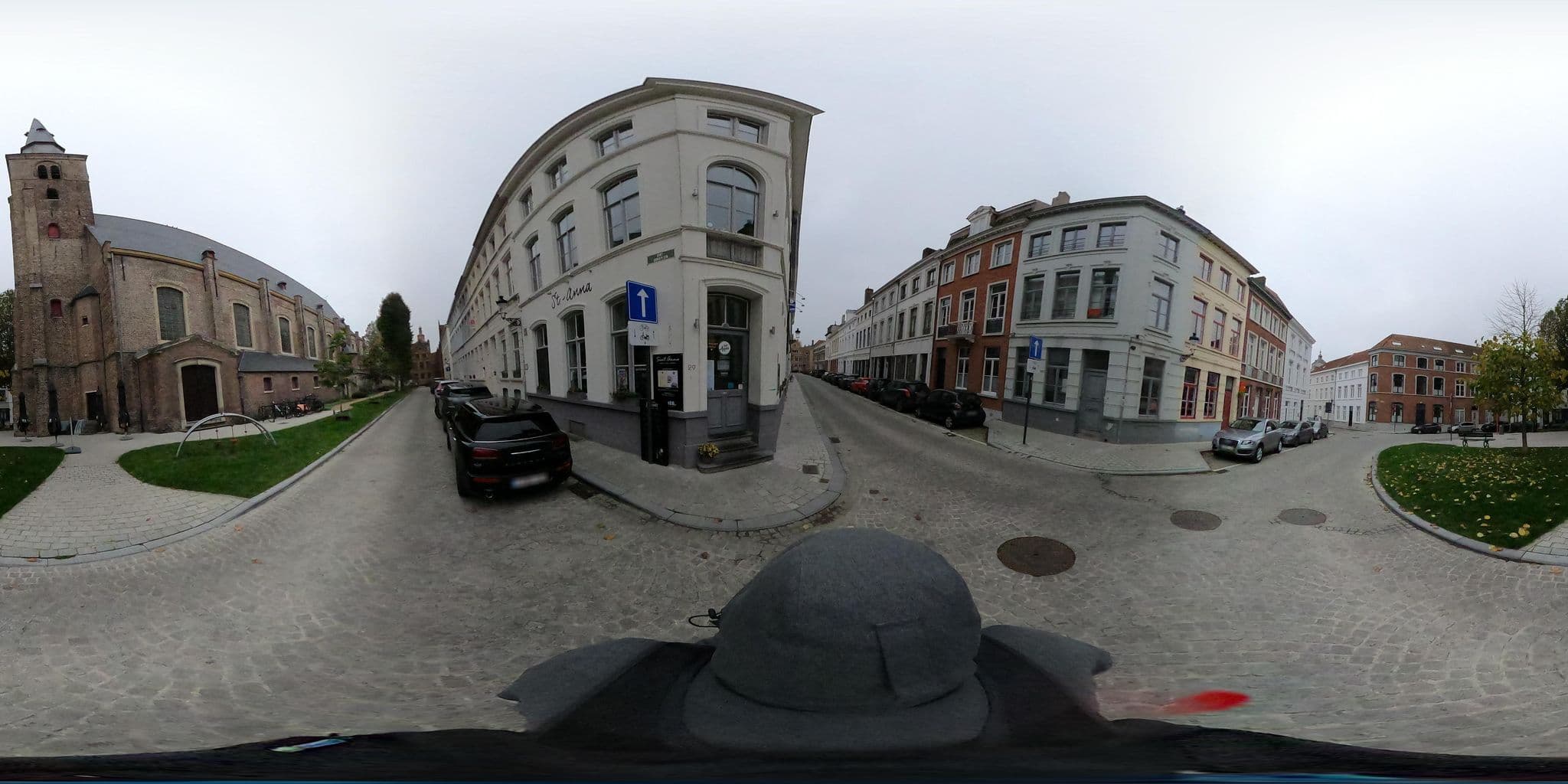 Street view near Anna's Bed & Breakfast, Brugge — © imaginaire (CC BY-SA · Mapillary)