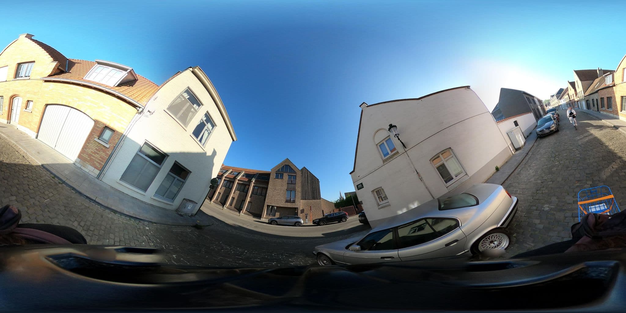 Street view near Sylvange holiday house, Brugge — © RaphaelPasLoin (CC BY-SA · Mapillary)