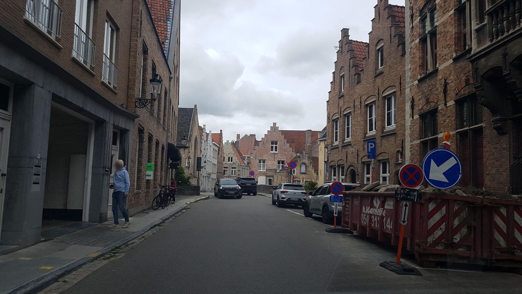 Street view near Hotel Ernest, Brugge — © dsmm (CC BY-SA · Mapillary)