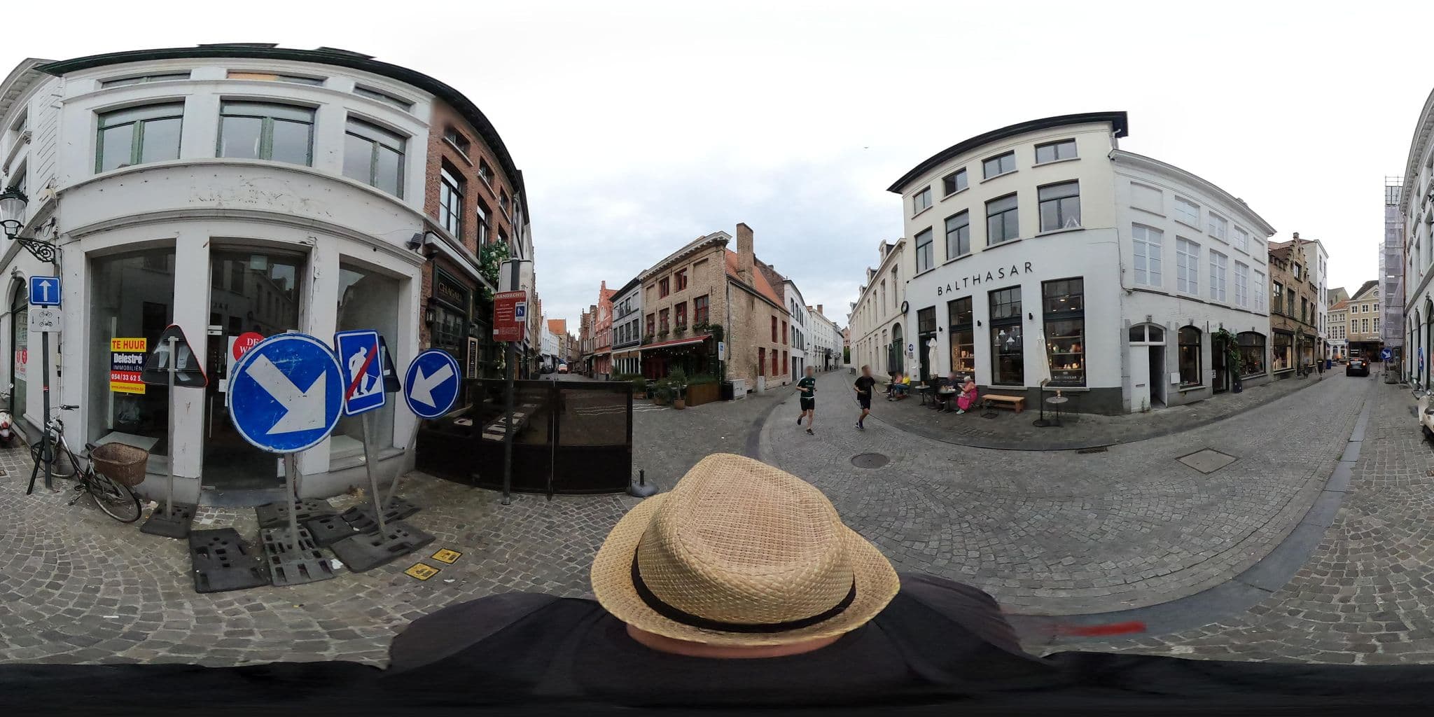 Street view near Guesthouse The Bleu House, Brugge — © imaginaire (CC BY-SA · Mapillary)